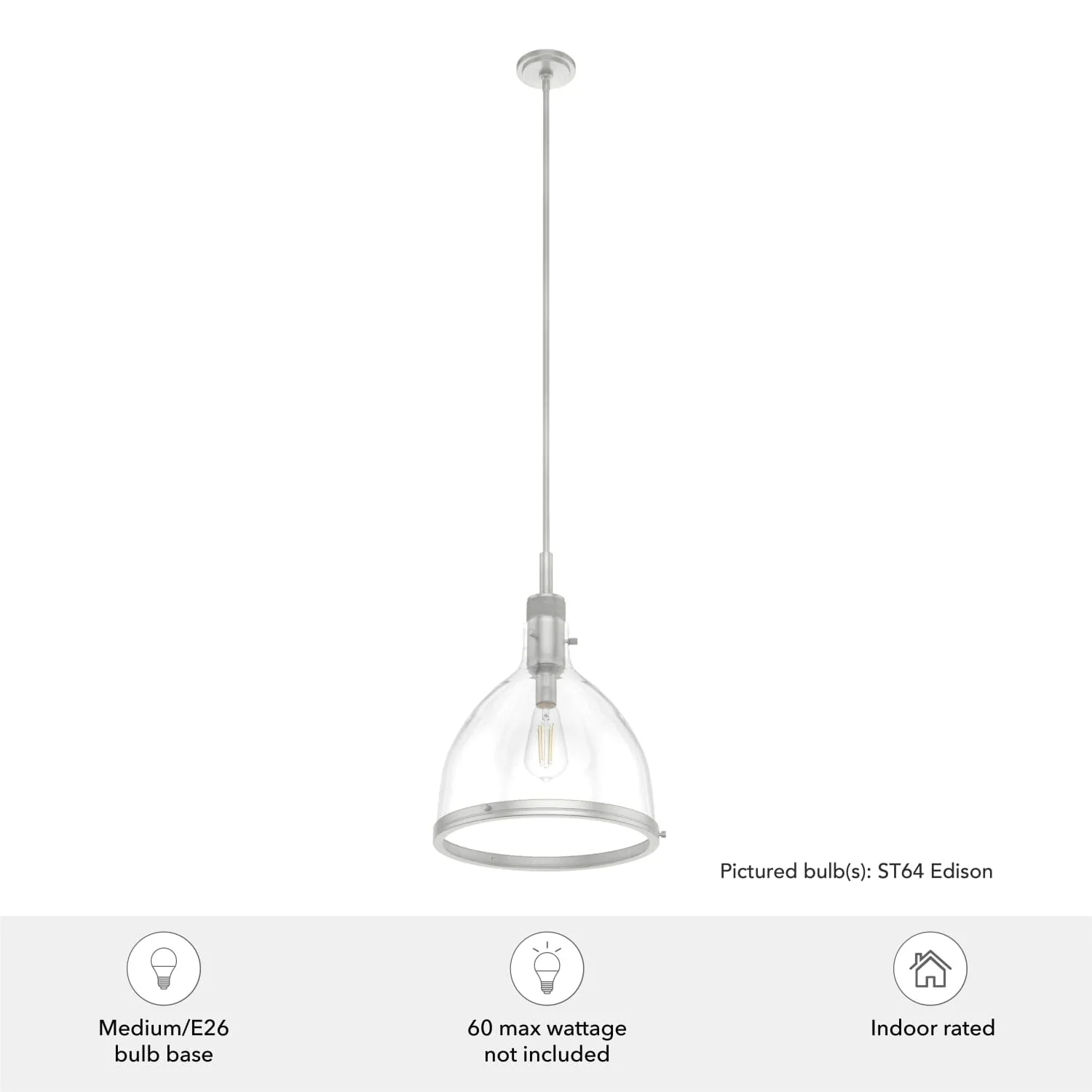 Van Nuys 1 Light Pendant 16 inch 8 Van Nuys 1 Light Pendant 16 inch