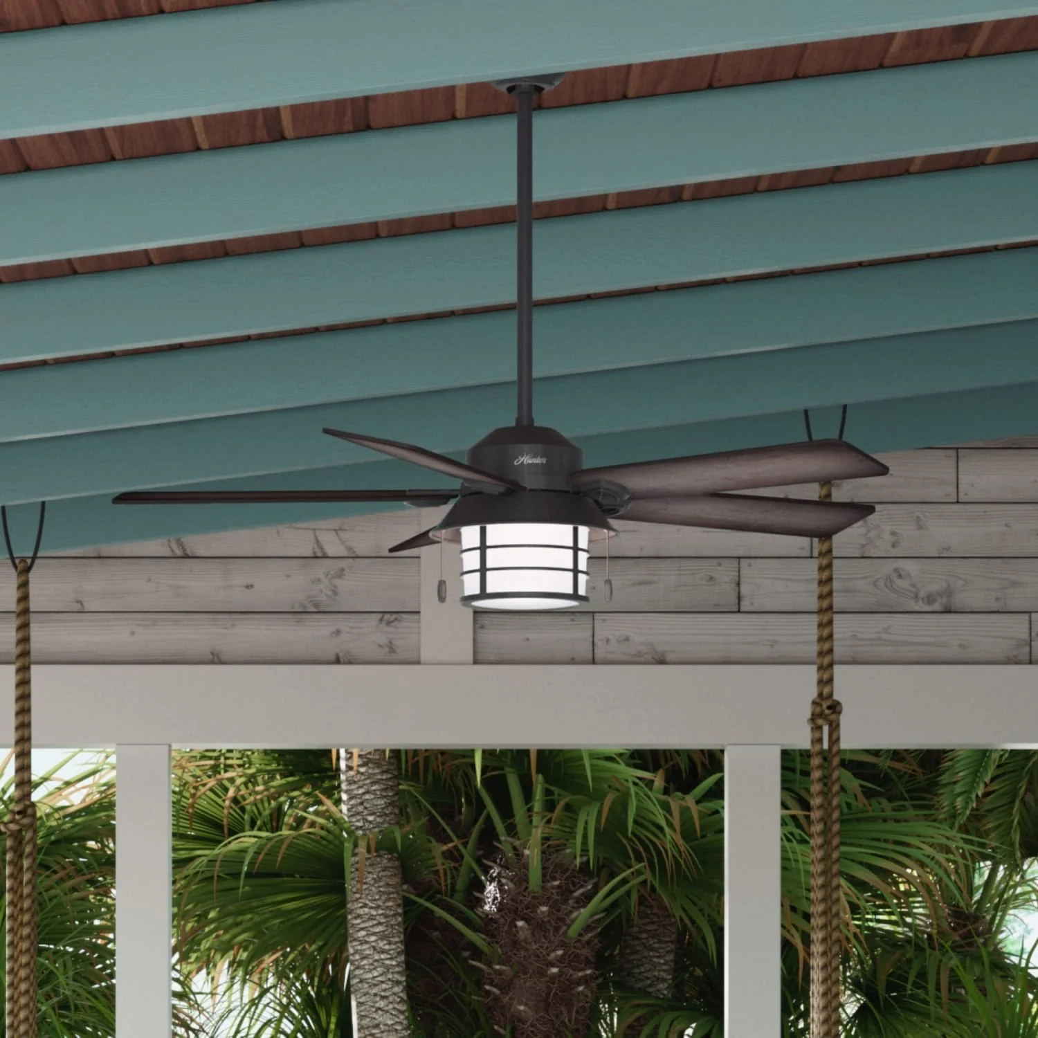 Key Biscayne Outdoor with Light 54 inch 10 Key Biscayne Outdoor with Light 54 inch