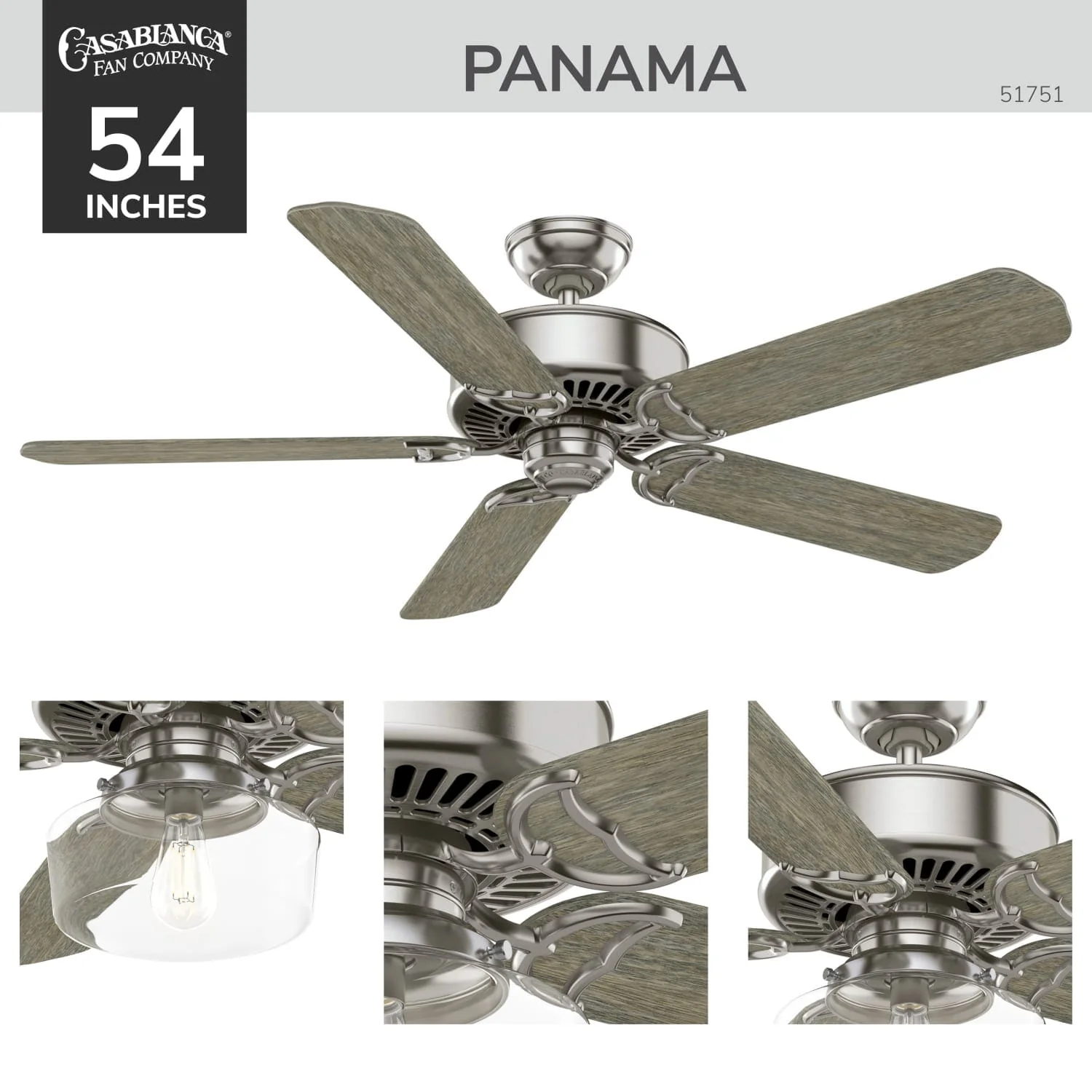 Panama ENERGY STAR DC 54 inch with Remote 6 Panama ENERGY STAR DC 54 inch with Remote