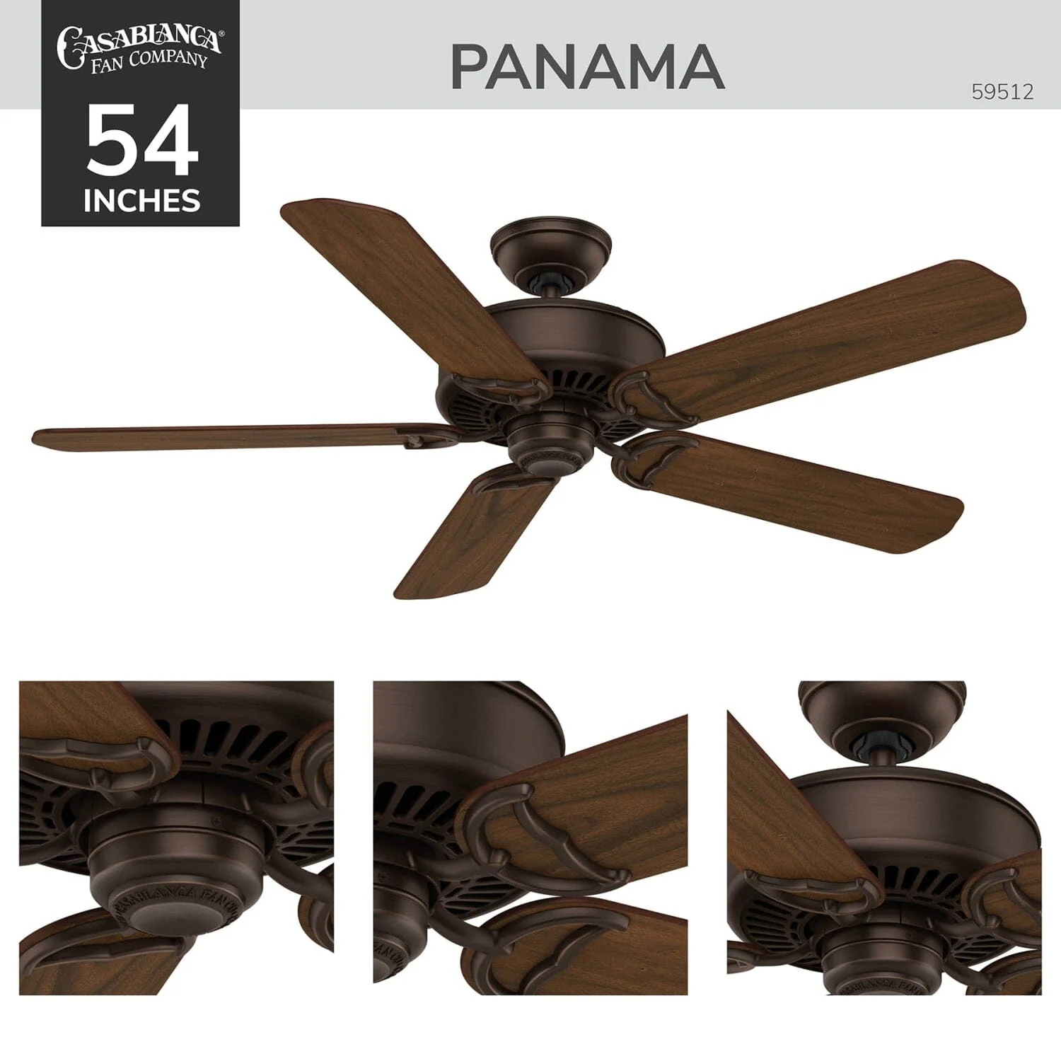 Panama ENERGY STAR DC 54 inch with Remote 8 Panama ENERGY STAR DC 54 inch with Remote