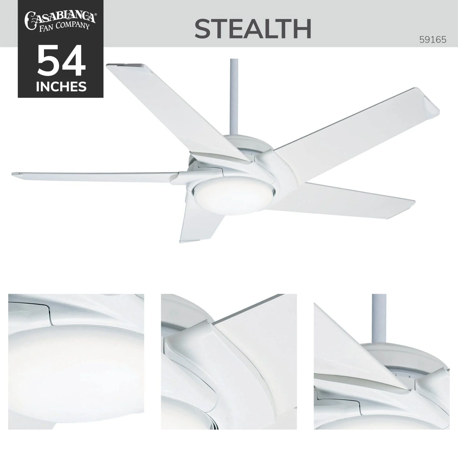 Stealth DC with LED Light 54 inch 3 Stealth DC with LED Light 54 inch
