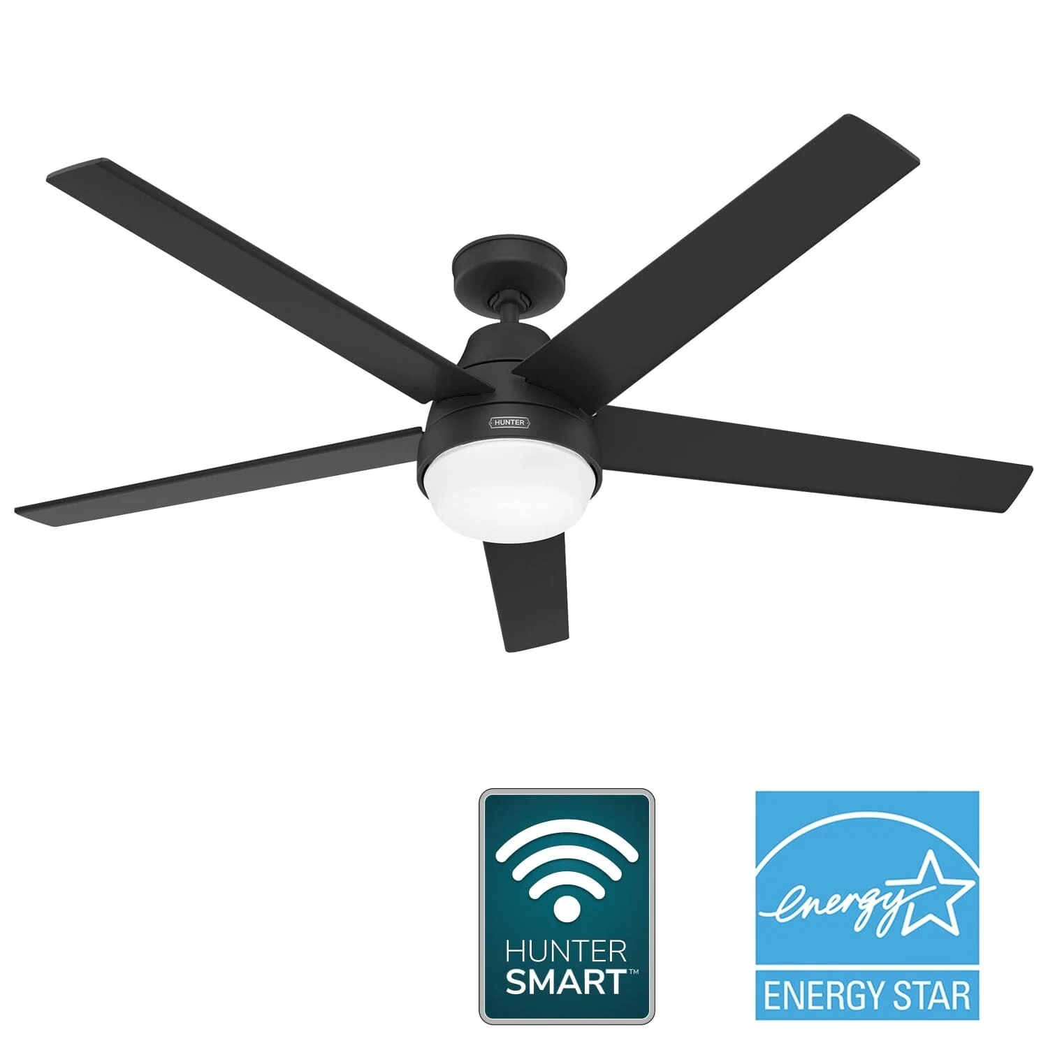 Aerodyne Indoor Smart Fan Energy Star with LED and Reversible Blades and Remote 60 inch 69 Aerodyne Indoor Smart Fan Energy Star with LED and Reversible Blades and Remote 60 inch