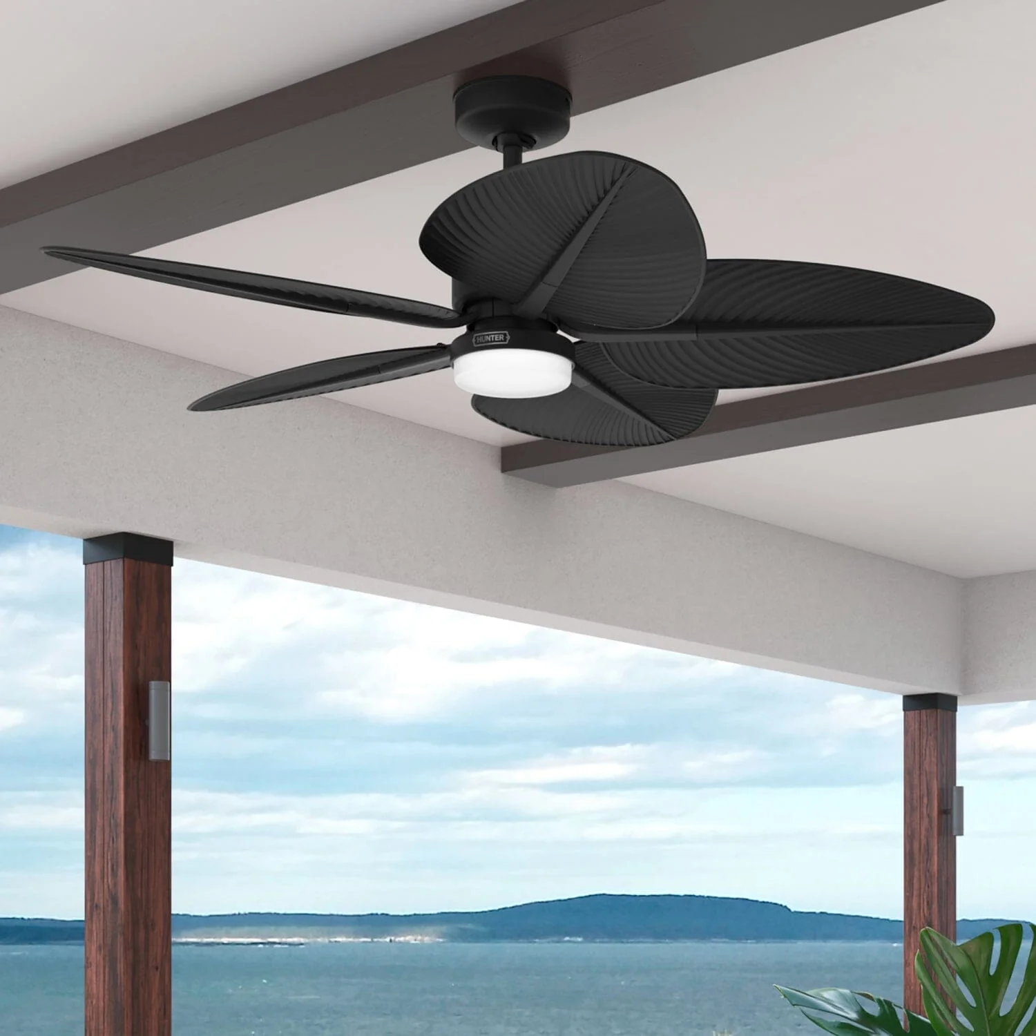 Tropic View Outdoor with LED Light 52 inch with Wall Control 8 Tropic View Outdoor with LED Light 52 inch with Wall Control