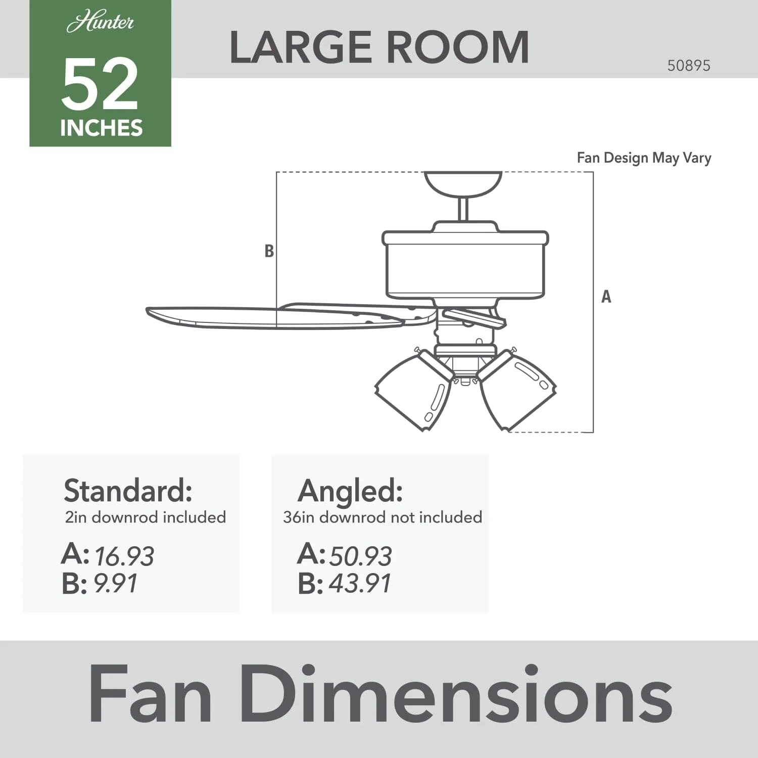 Swanson with LED Light 52 inch 24 Swanson with LED Light 52 inch