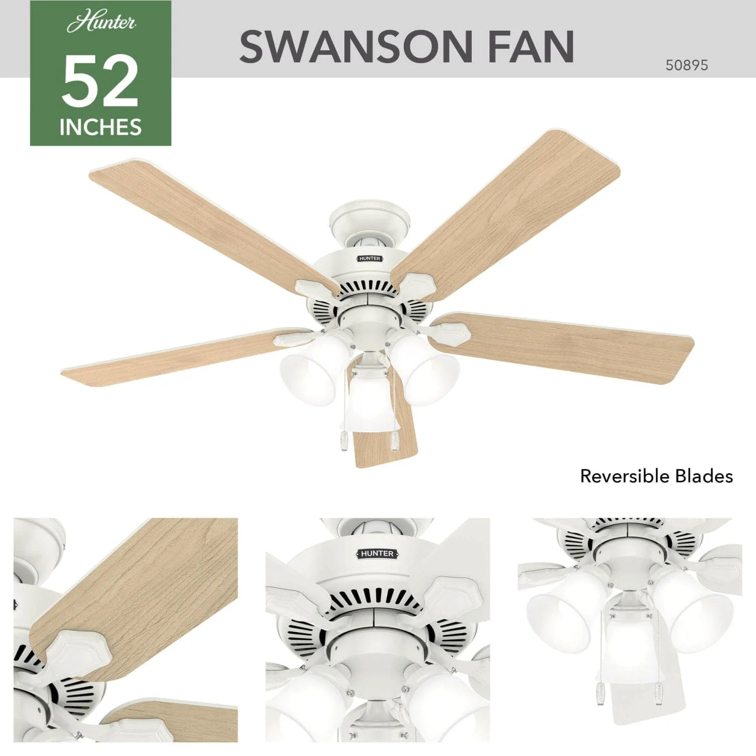 Swanson with LED Light 52 inch 8 Swanson with LED Light 52 inch