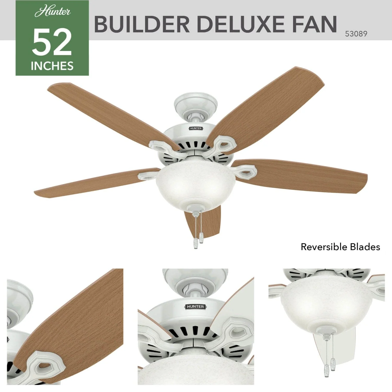 Builder Deluxe with Light 52 inch 7 Builder Deluxe with Light 52 inch