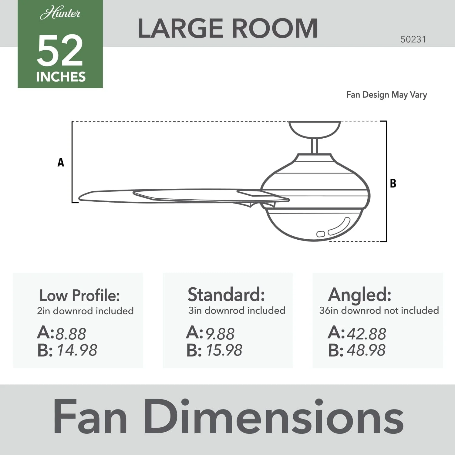 Anslee with LED Light 52 inch 19 Anslee with LED Light 52 inch