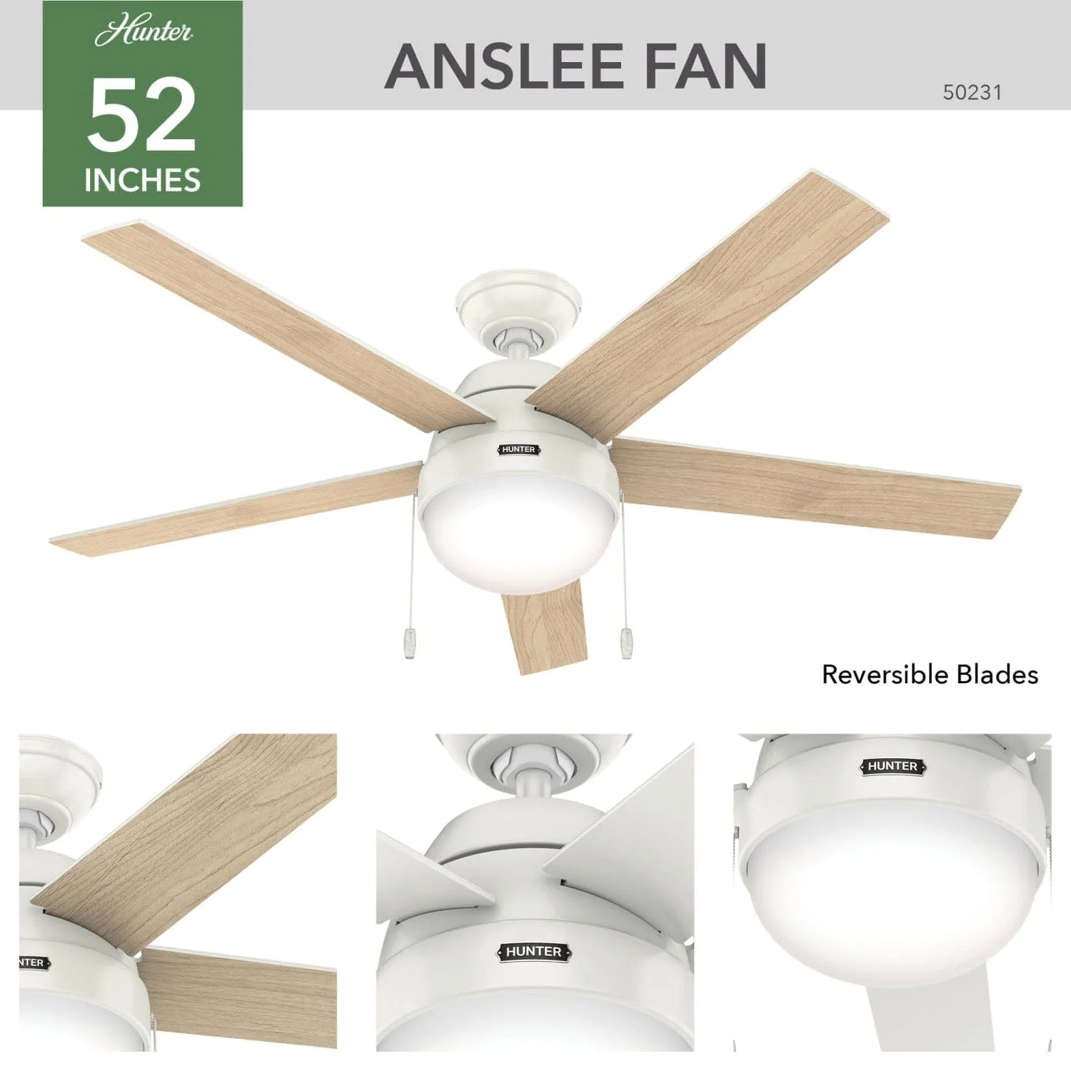 Anslee with LED Light 52 inch 5 Anslee with LED Light 52 inch