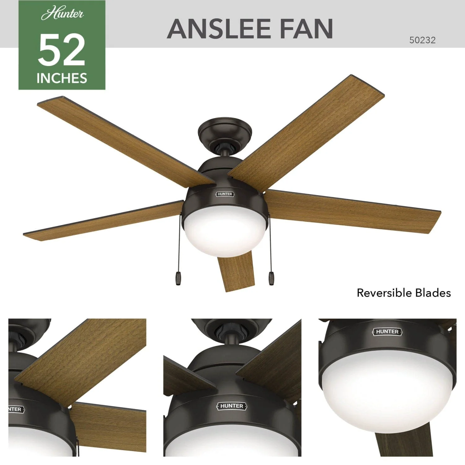 Anslee with LED Light 52 inch 6 Anslee with LED Light 52 inch