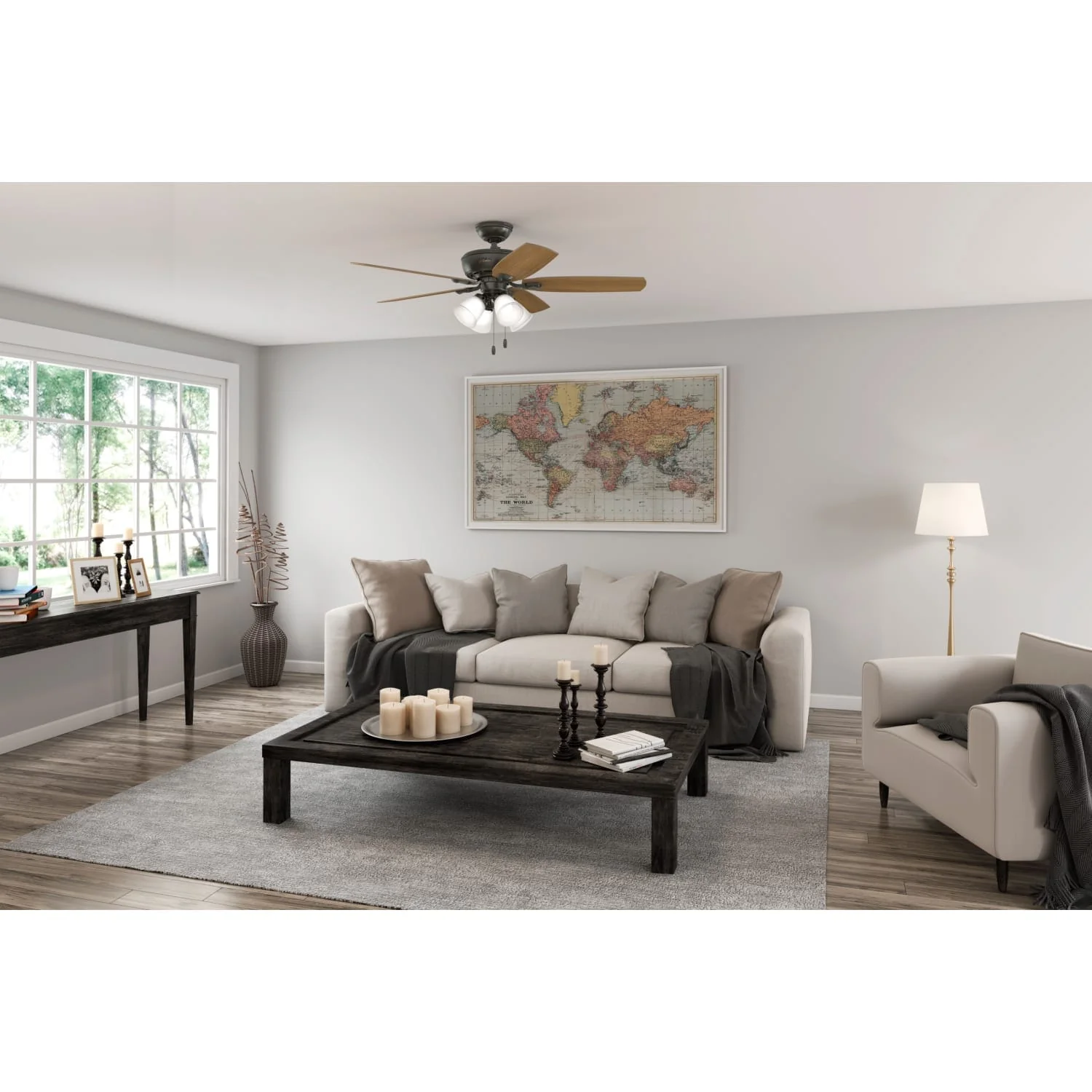 Amberlin with 4 LED Lights 52 inch 11 Amberlin with 4 LED Lights 52 inch
