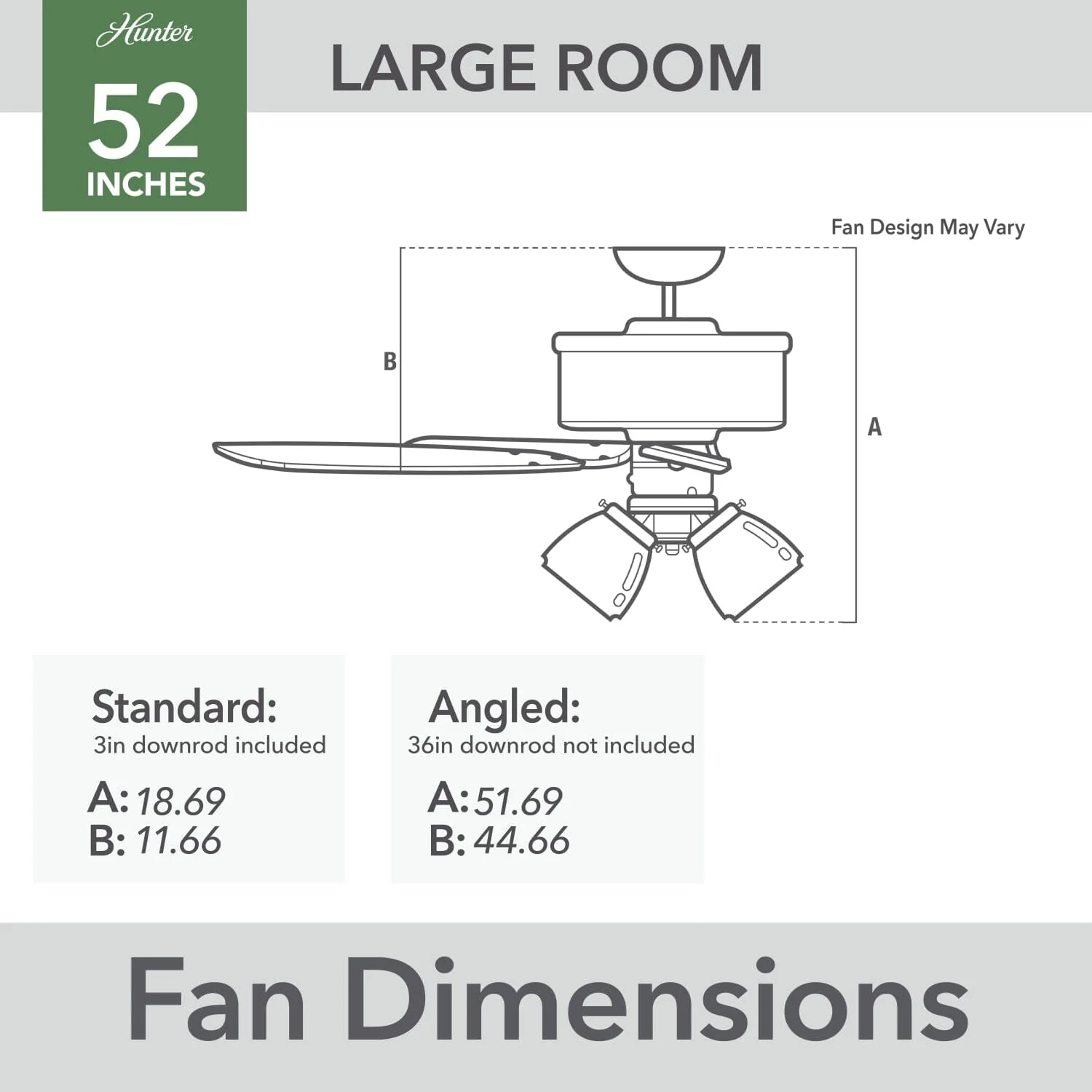 Crestfield with 3 LED Lights 52 inch 27 Crestfield with 3 LED Lights 52 inch