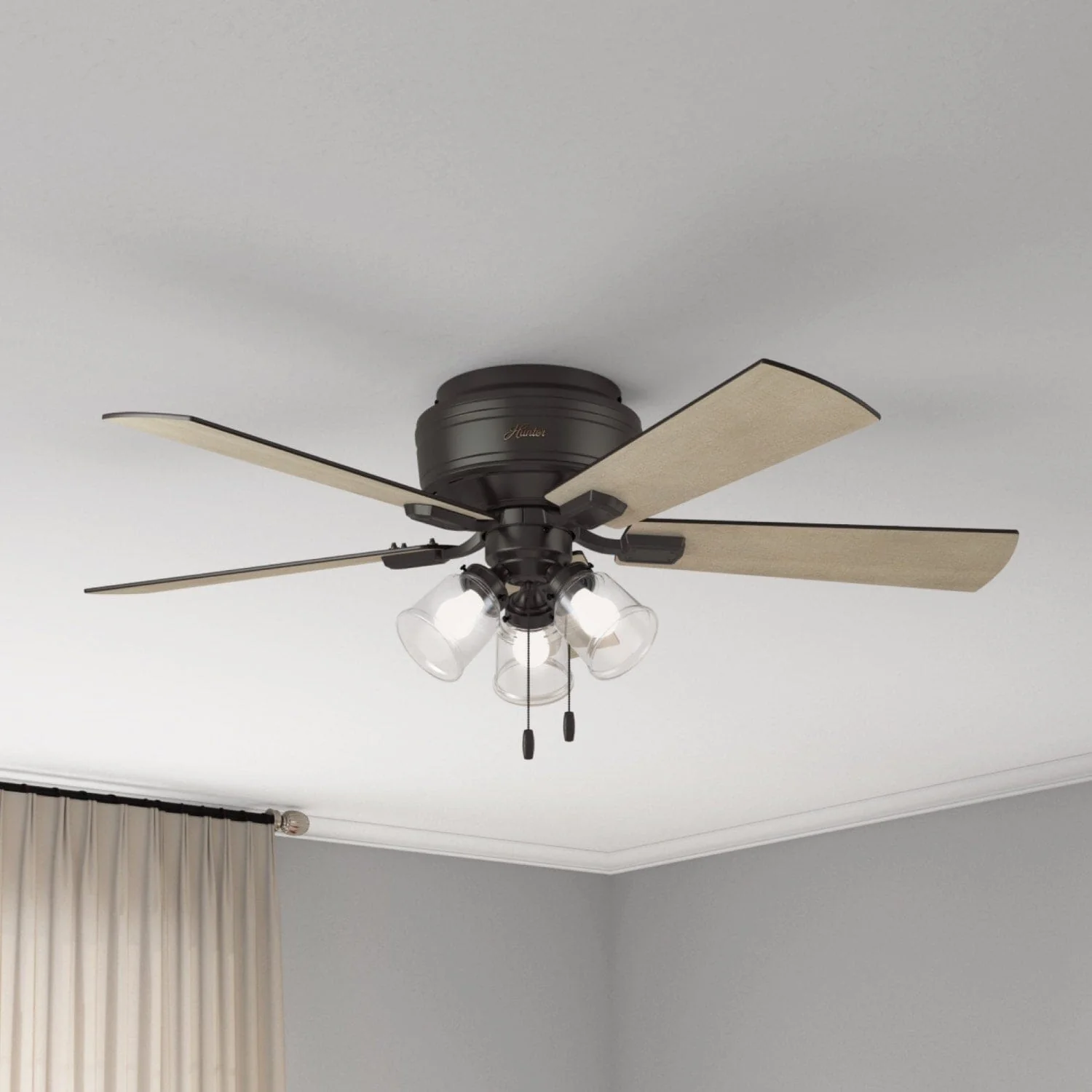 Crestfield Low Profile with 3 LED Lights 52 inch 16 Crestfield Low Profile with 3 LED Lights 52 inch