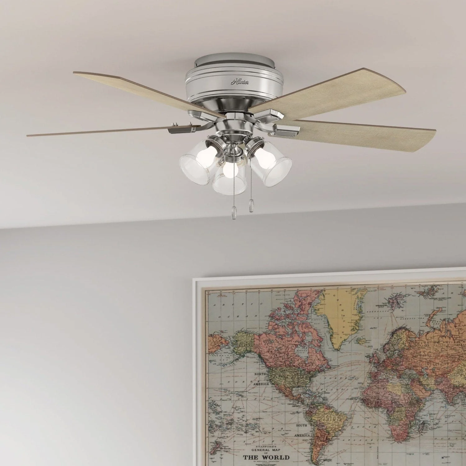 Crestfield Low Profile with 3 LED Lights 52 inch 17 Crestfield Low Profile with 3 LED Lights 52 inch