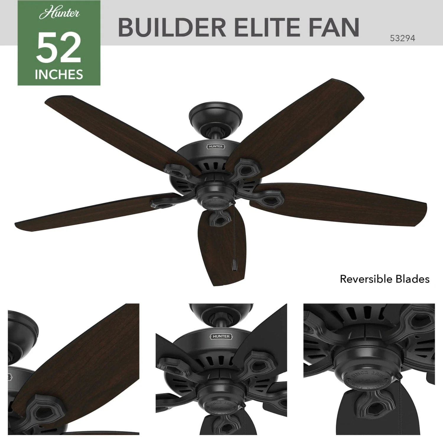 Builder Elite Outdoor 52 inch 5 Builder Elite Outdoor 52 inch