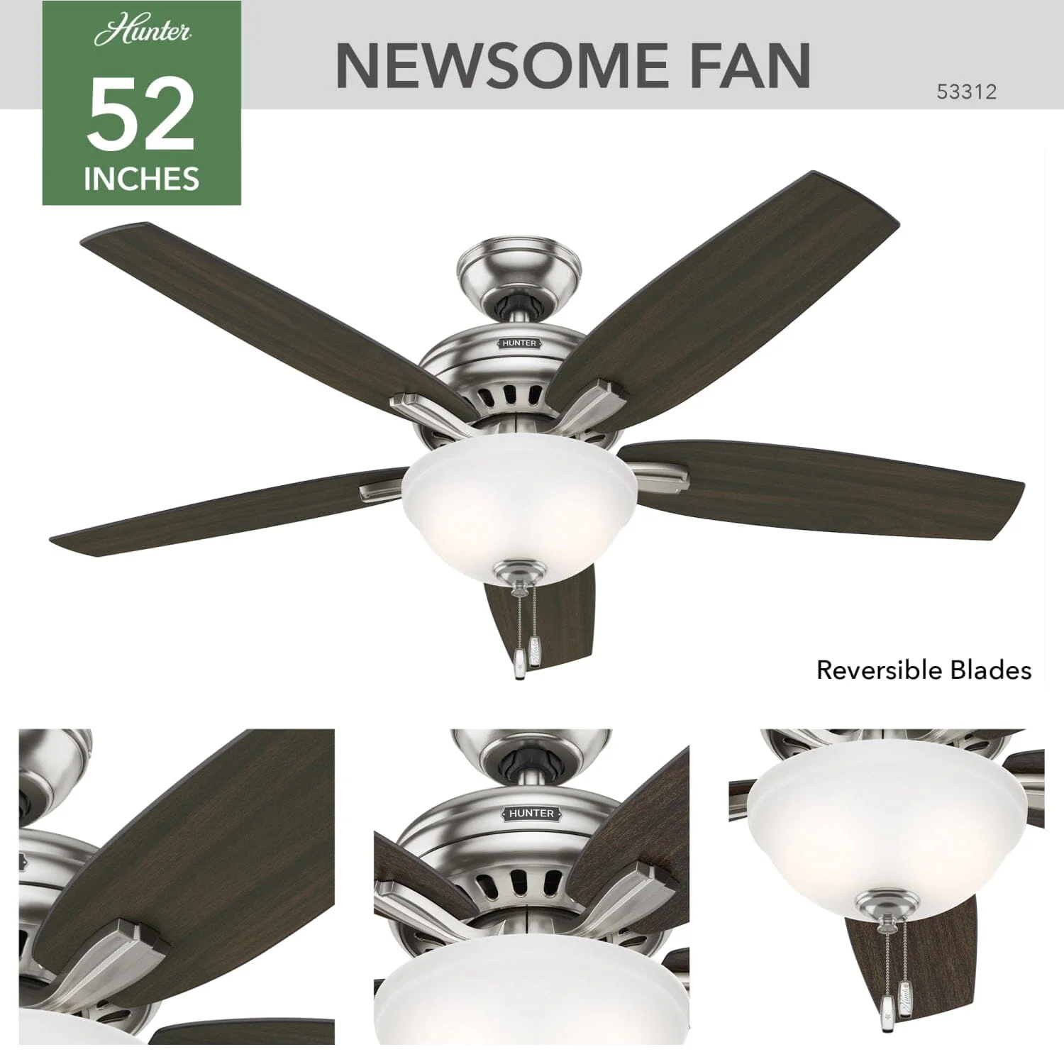 Newsome with Light 52 inch 10 Newsome with Light 52 inch