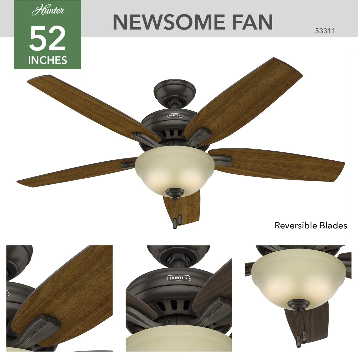 Newsome with Light 52 inch 11 Newsome with Light 52 inch
