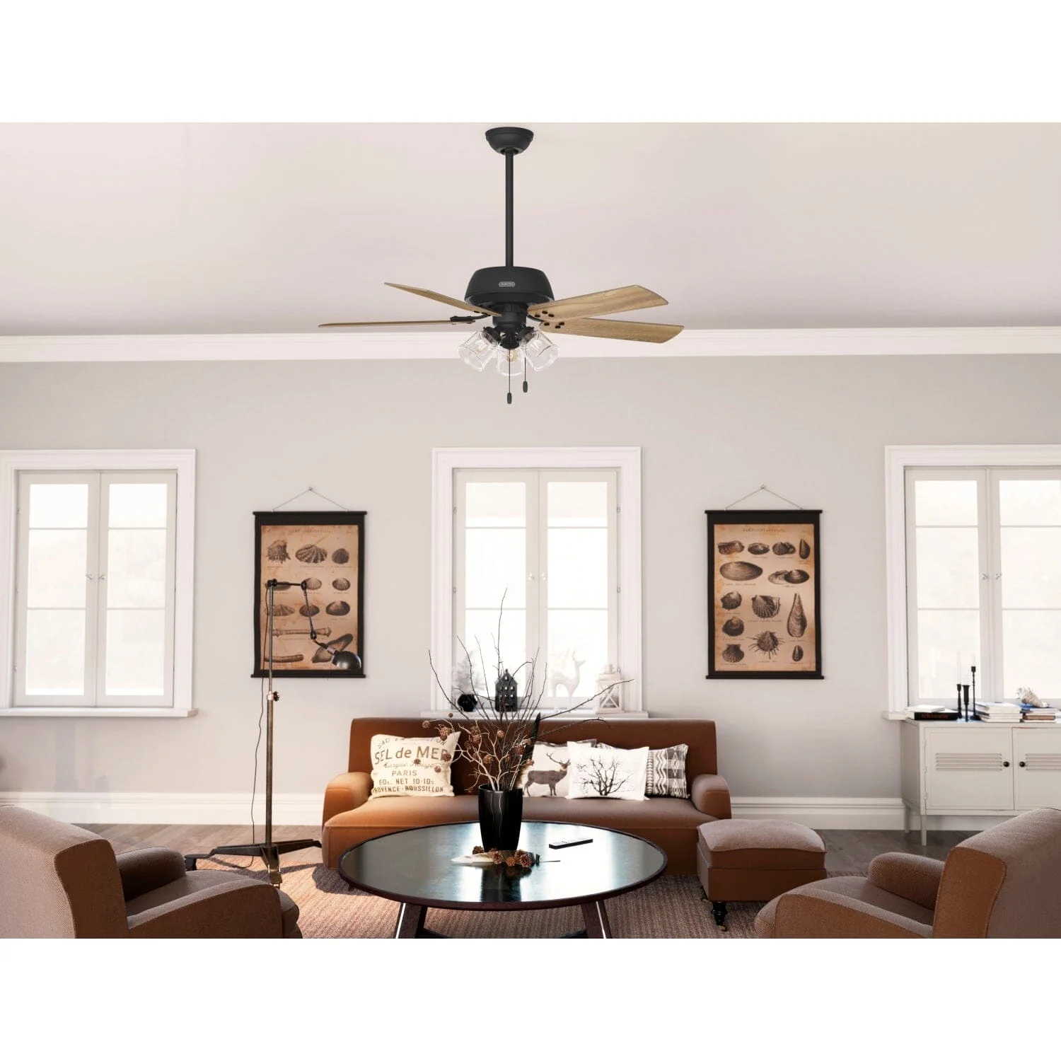 Shady Grove with 3 lights 52 inch 12 Shady Grove with 3 lights 52 inch