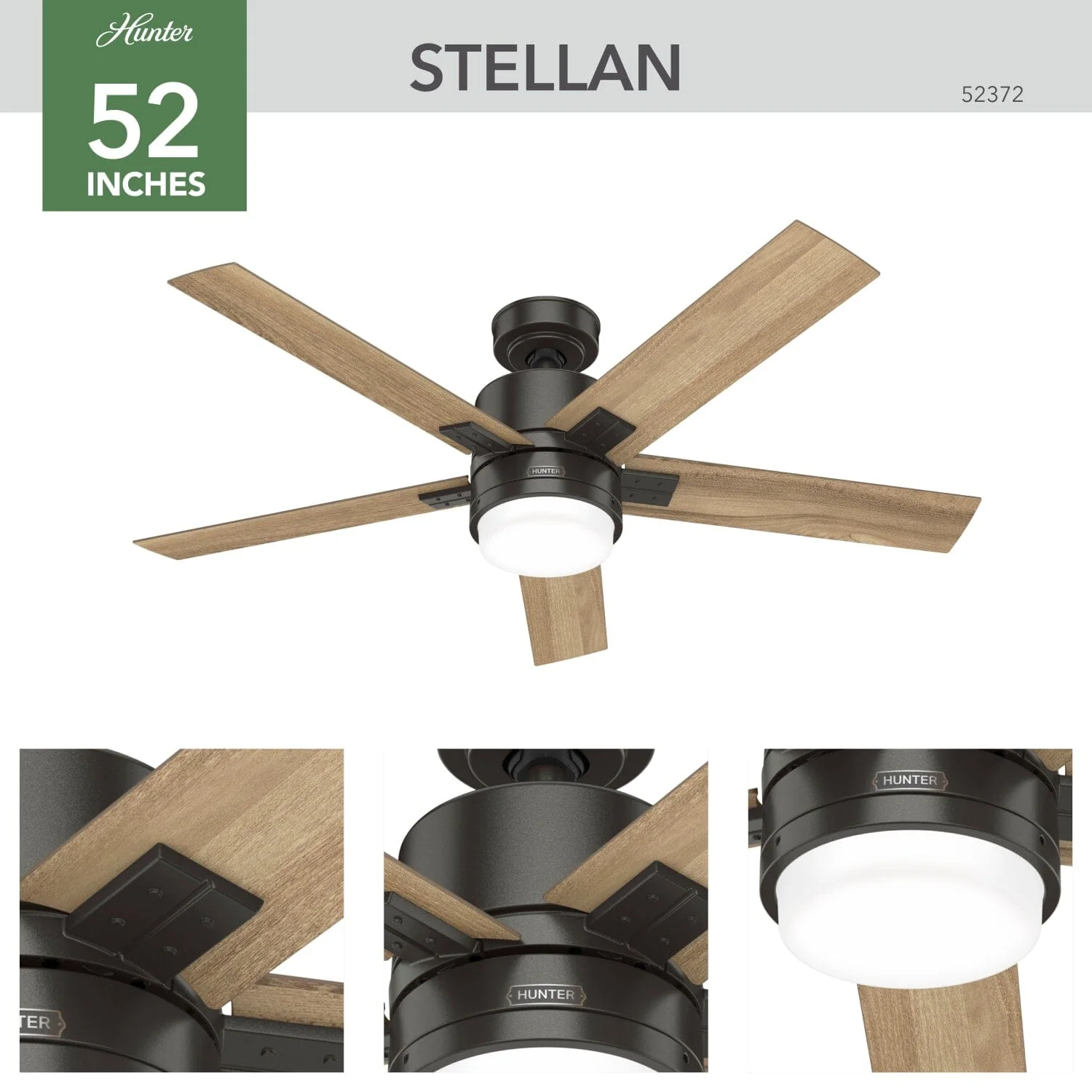 52 inch Stellan with LED Light 2 52 inch Stellan with LED Light