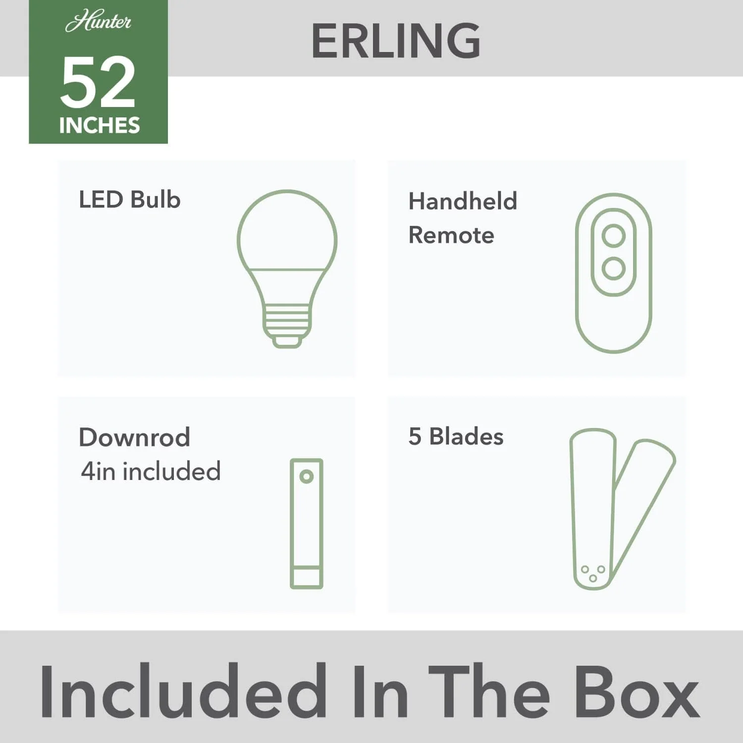 Erling ENERGY STAR with LED Light 52 inch 27 Erling ENERGY STAR with LED Light 52 inch