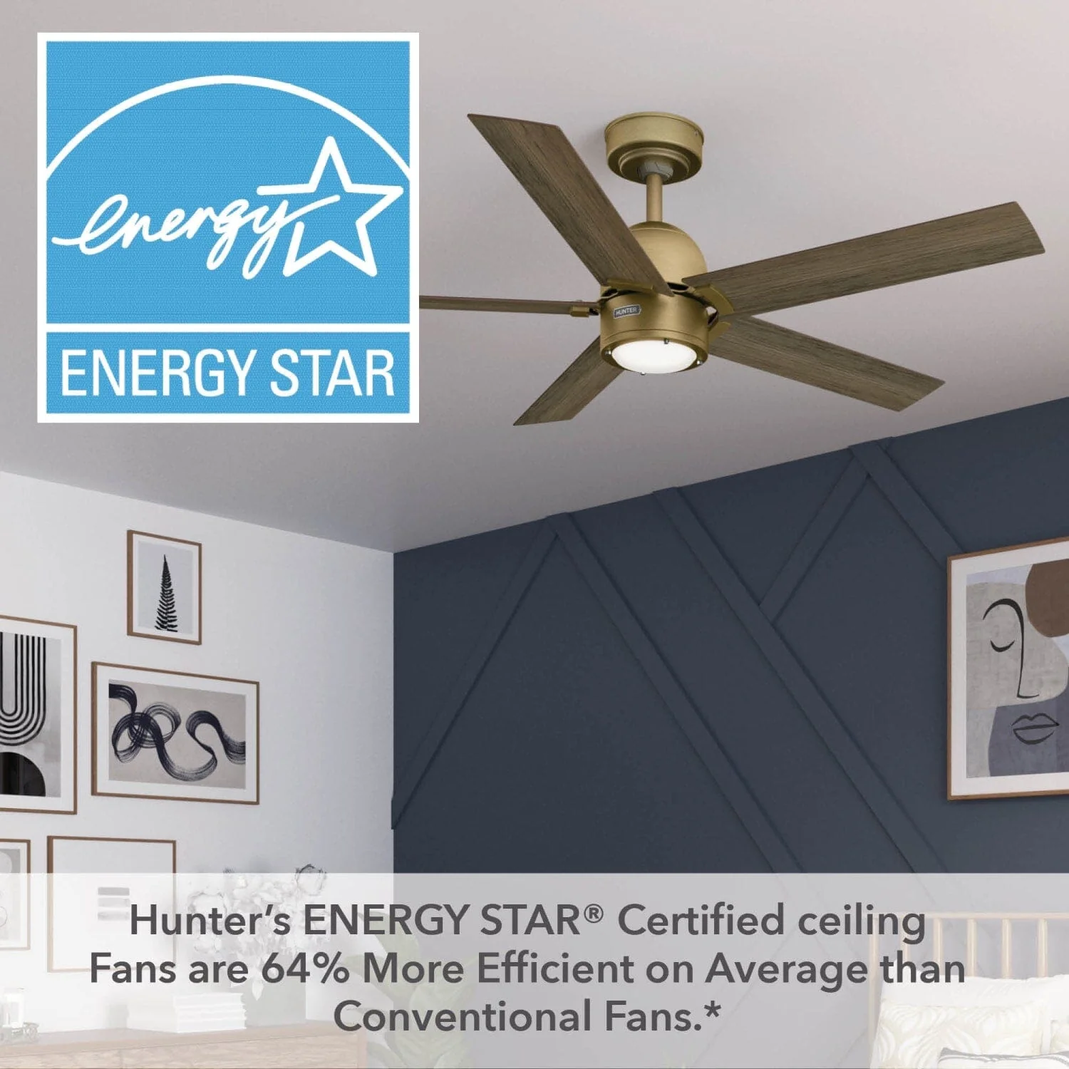 Erling ENERGY STAR with LED Light 52 inch 49 Erling ENERGY STAR with LED Light 52 inch