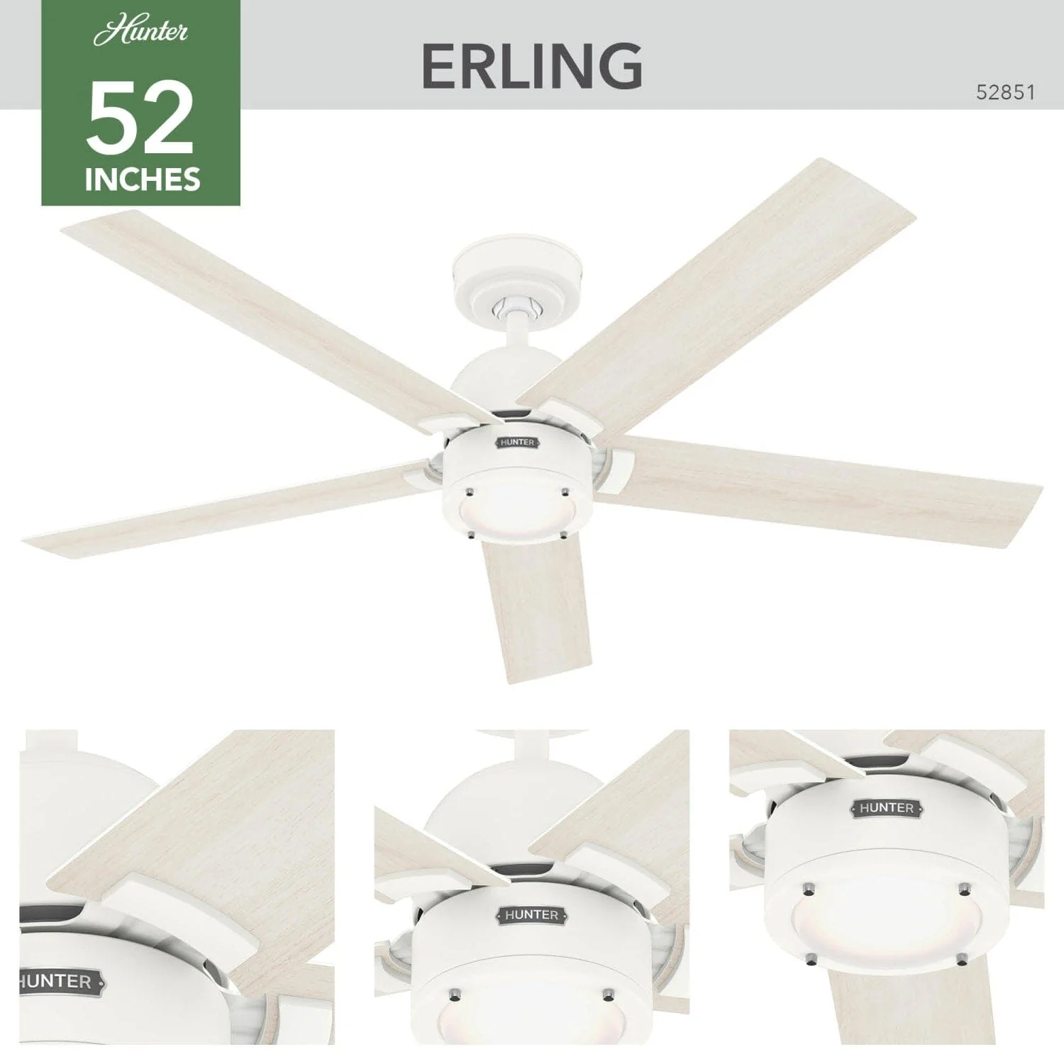 Erling ENERGY STAR with LED Light 52 inch 5 Erling ENERGY STAR with LED Light 52 inch