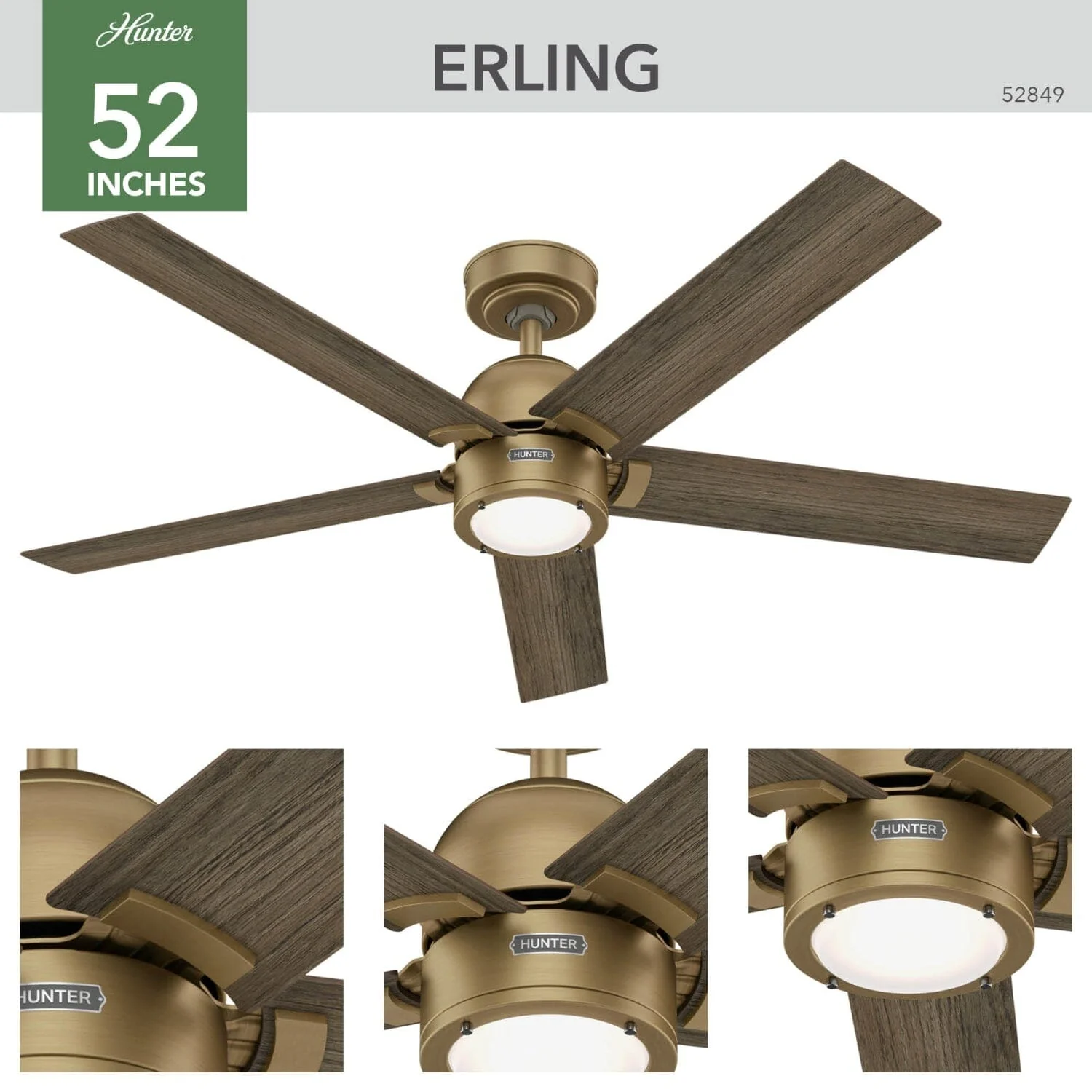 Erling ENERGY STAR with LED Light 52 inch 6 Erling ENERGY STAR with LED Light 52 inch