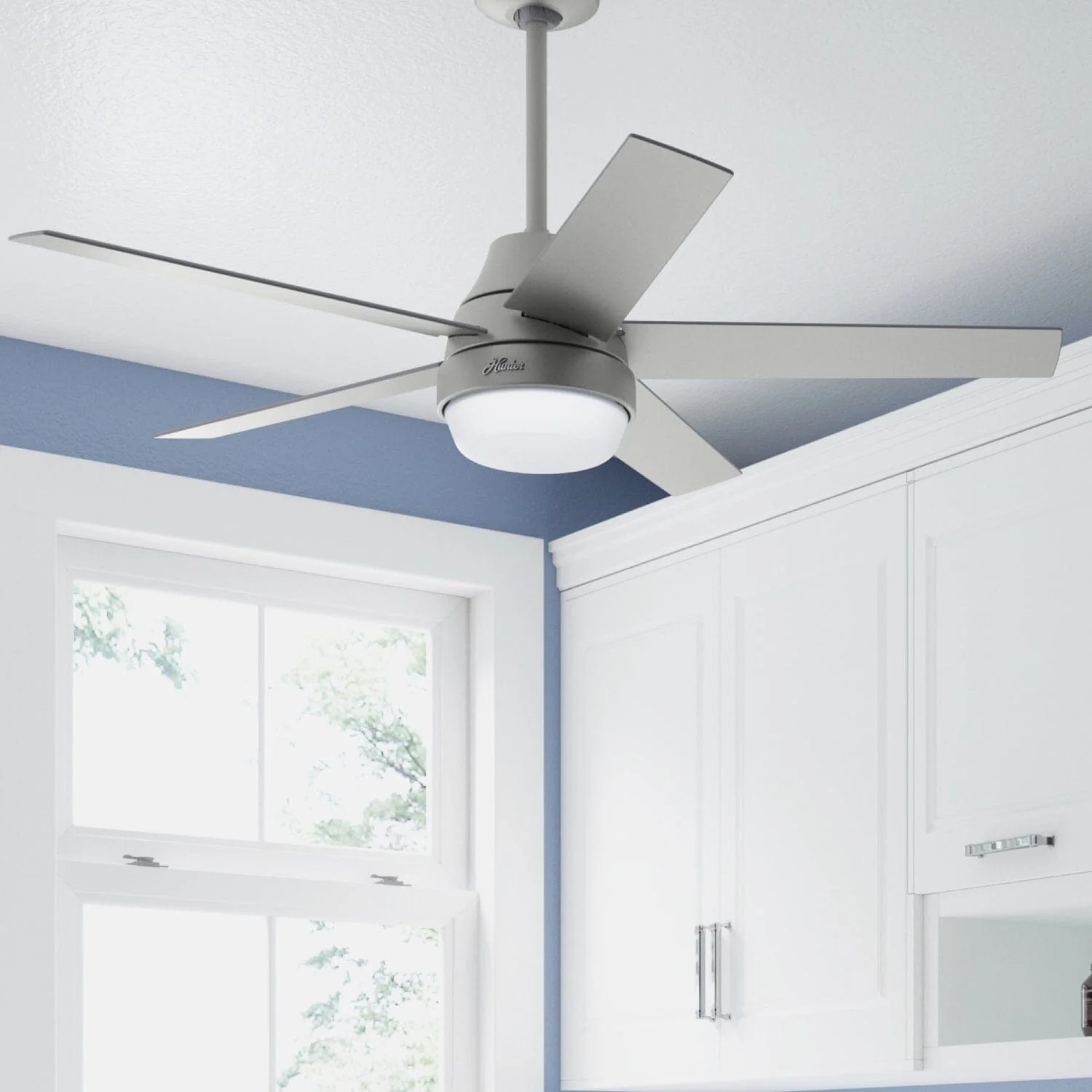Aerodyne Indoor Smart Fan with LED Light 52 inch with Remote 96 Aerodyne Indoor Smart Fan with LED Light 52 inch with Remote