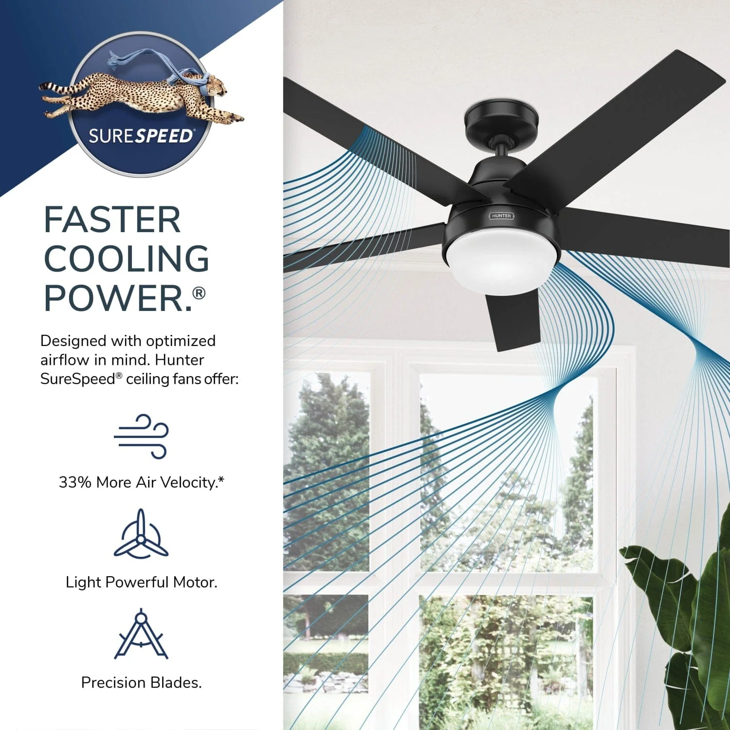 Aerodyne Indoor Smart Fan with LED Light 52 inch with Remote 152 Aerodyne Indoor Smart Fan with LED Light 52 inch with Remote