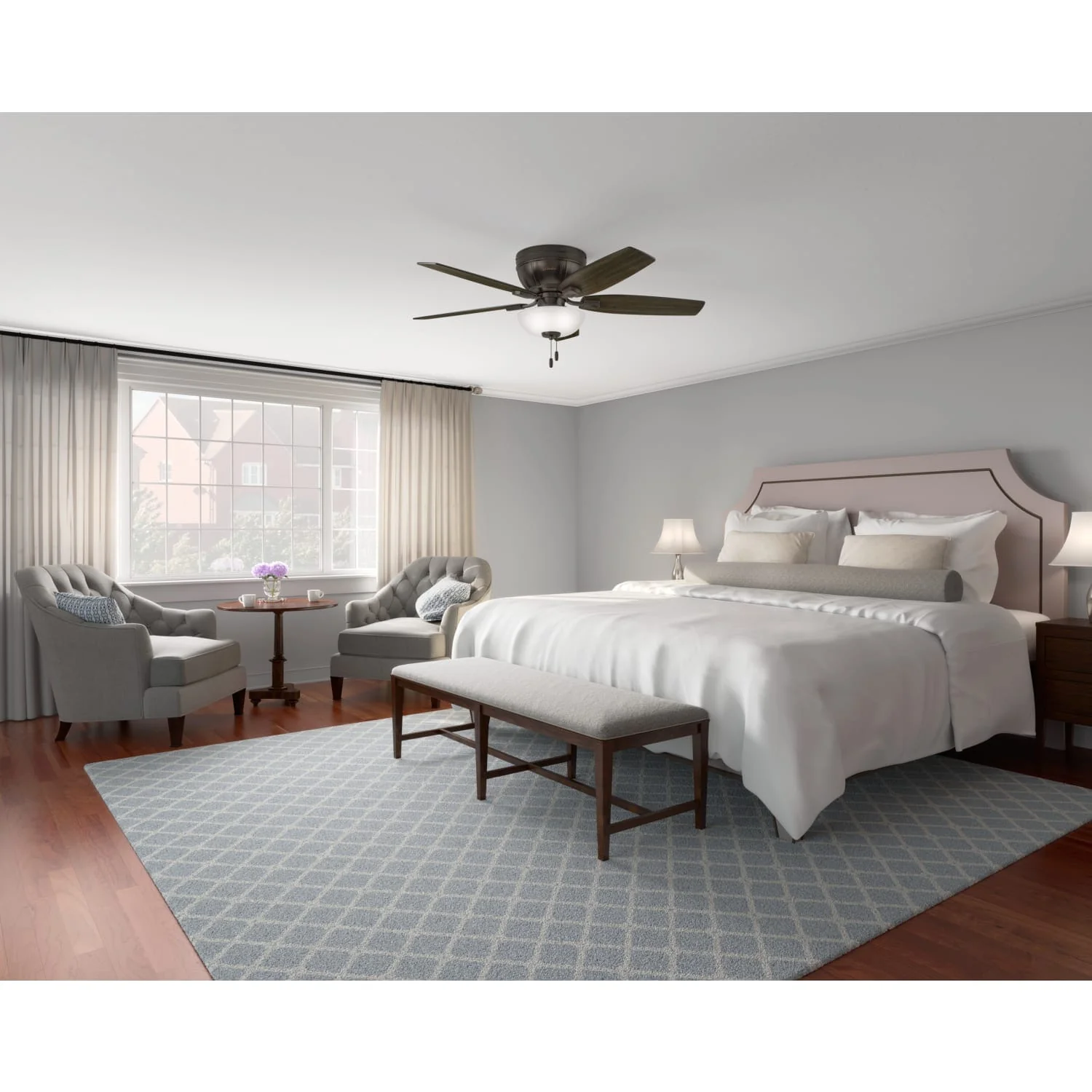 Kenbridge Low Profile with LED Light 52 inch 10 Kenbridge Low Profile with LED Light 52 inch