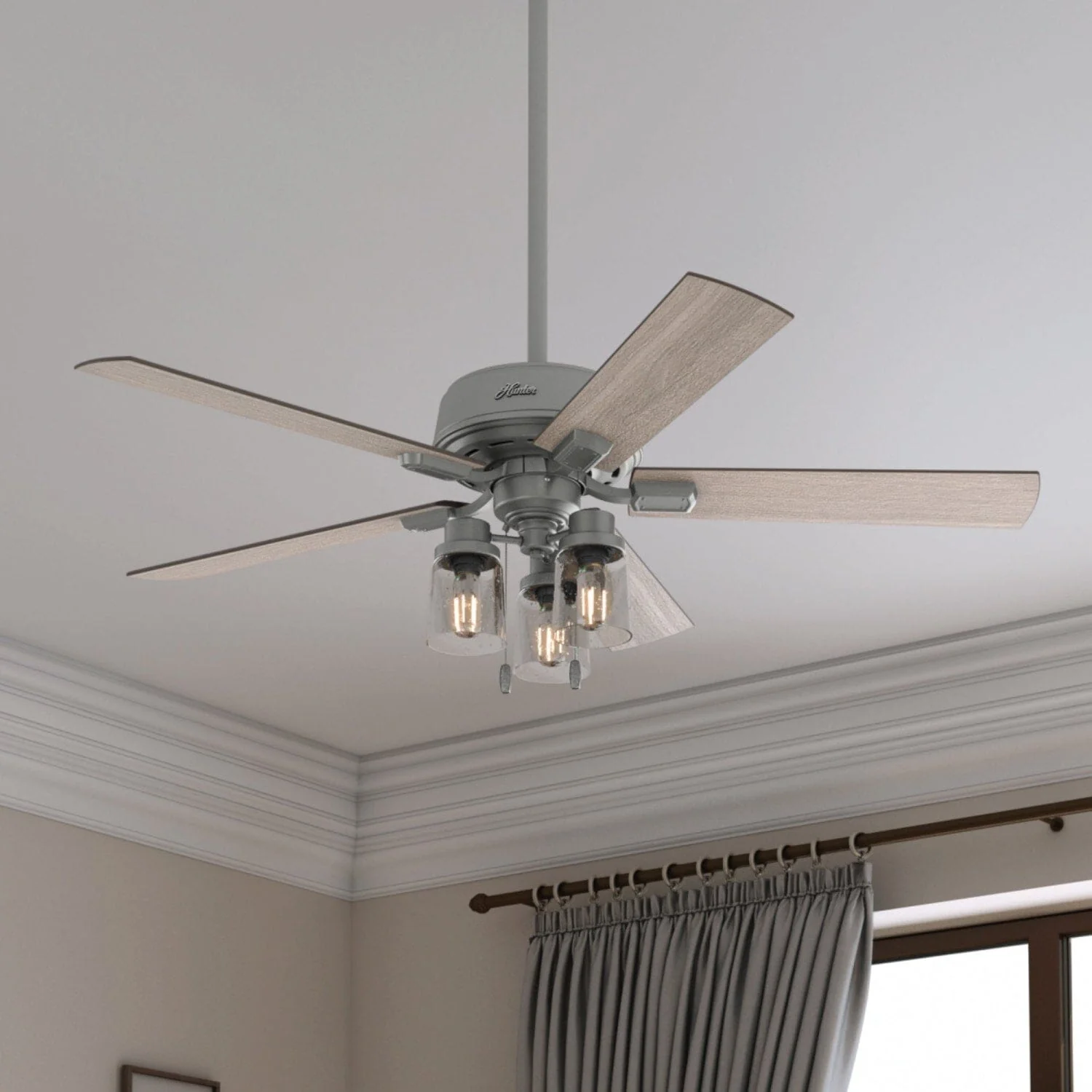 Hartland with LED Light and Pull Chain 52 inch 10 Hartland with LED Light and Pull Chain 52 inch