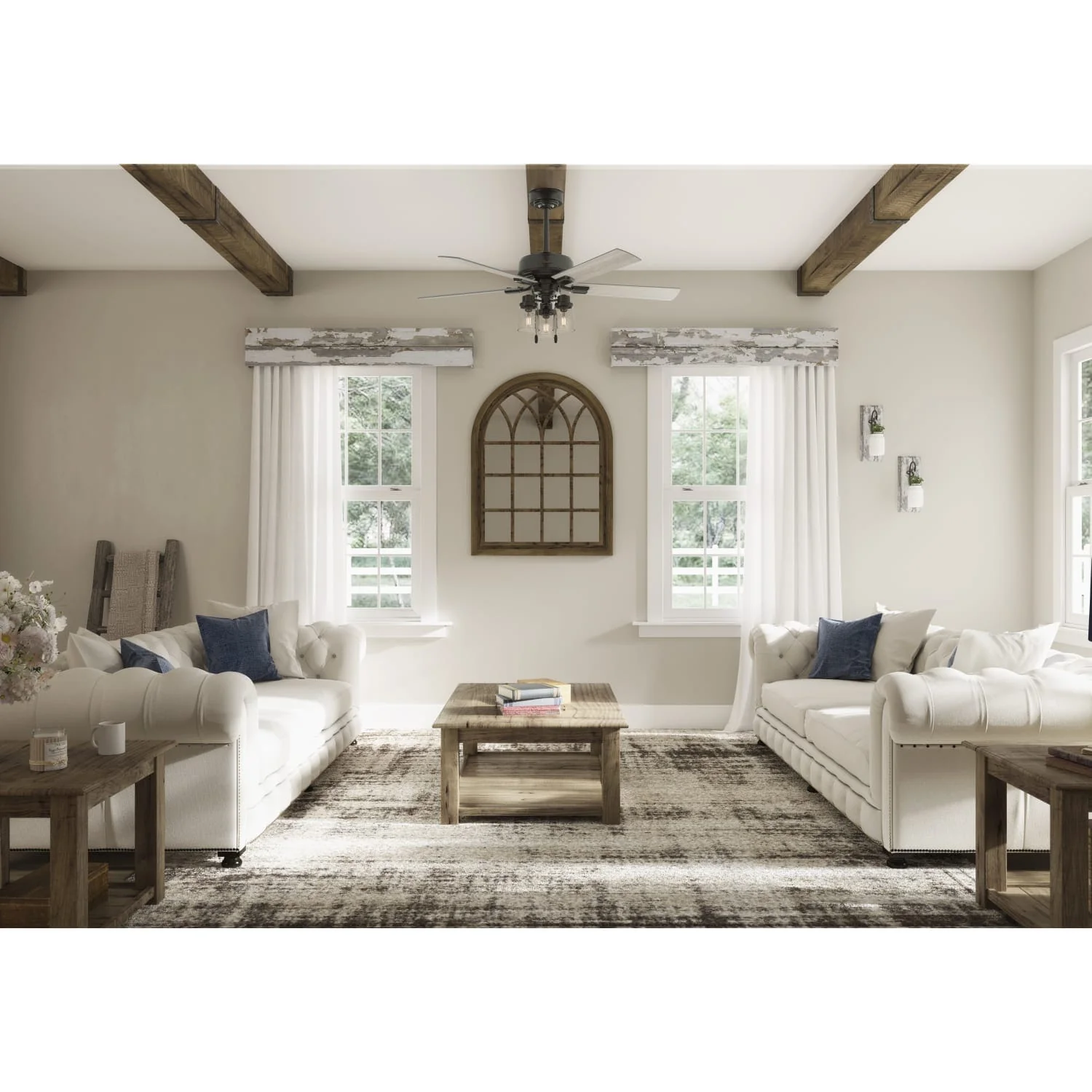 Hartland with LED Light and Pull Chain 52 inch 14 Hartland with LED Light and Pull Chain 52 inch