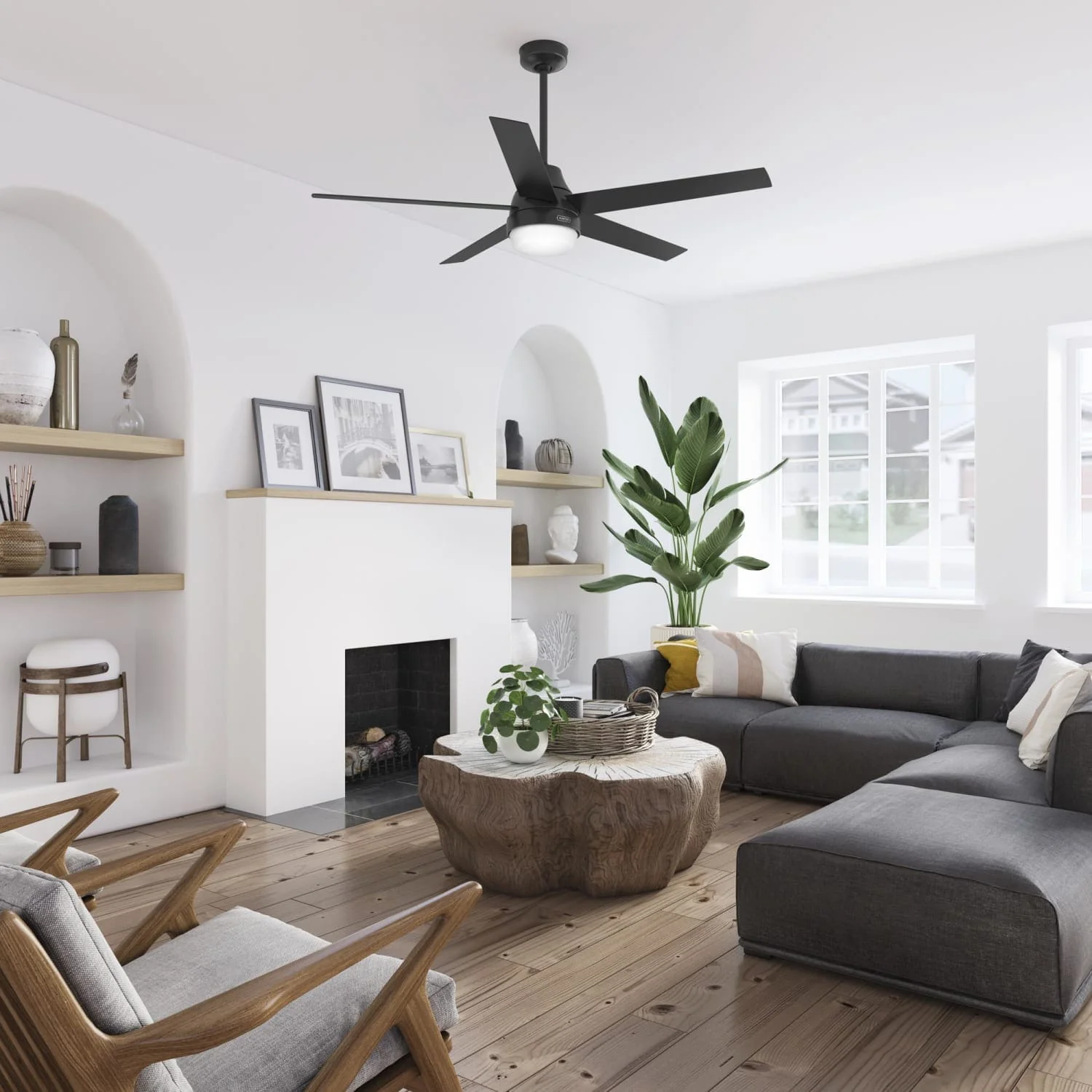 Aerodyne Indoor Smart Fan ENERGY STAR with LED Light 60 inch with Remote 10 Aerodyne Indoor Smart Fan ENERGY STAR with LED Light 60 inch with Remote