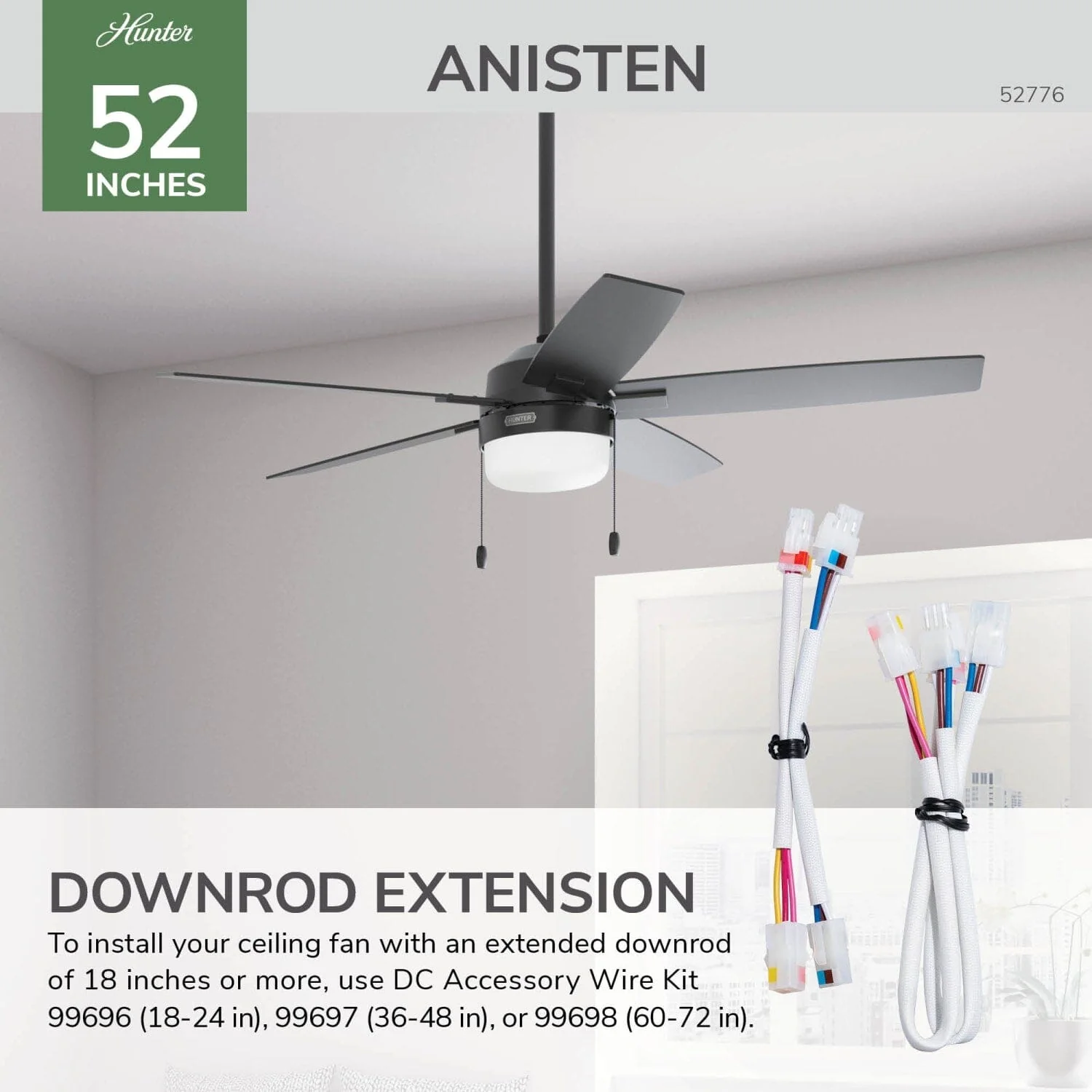 Anisten ENERGY STAR with LED Light 52 inch 39 Anisten ENERGY STAR with LED Light 52 inch