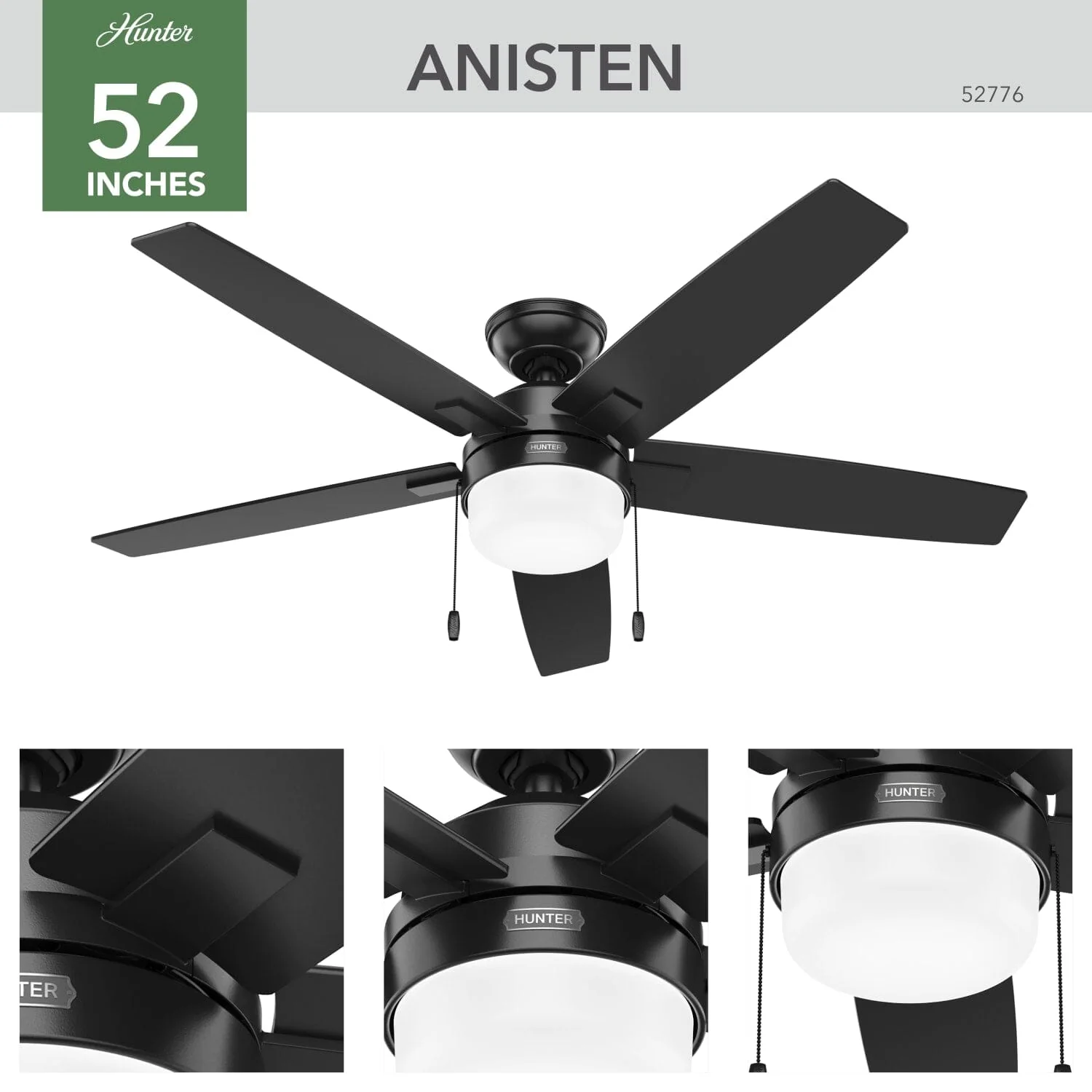 Anisten ENERGY STAR with LED Light 52 inch 6 Anisten ENERGY STAR with LED Light 52 inch