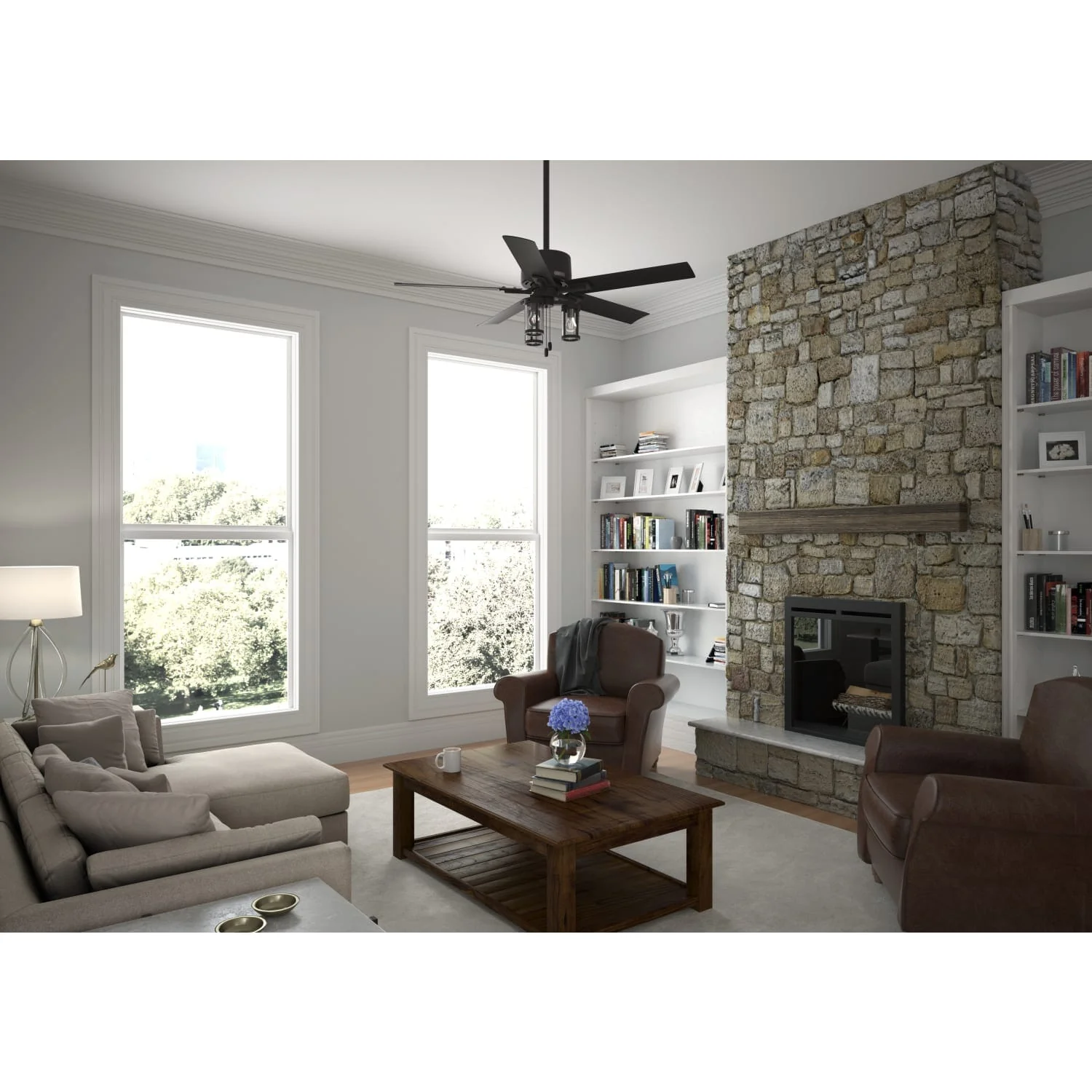 Lawndale Outdoor with LED Light 52 inch 5 Lawndale Outdoor with LED Light 52 inch