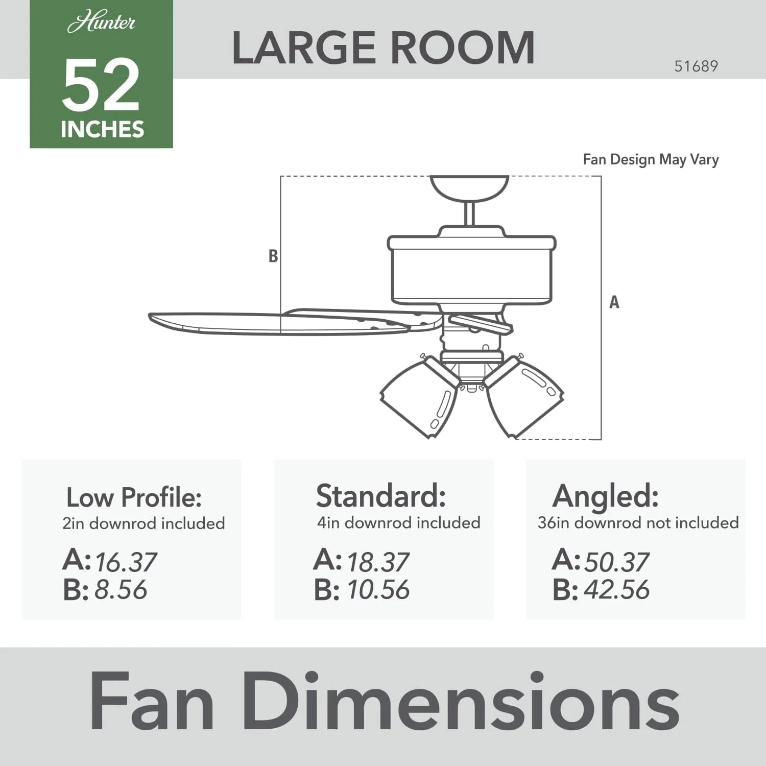 Lawndale Outdoor with LED Light 52 inch 8 Lawndale Outdoor with LED Light 52 inch