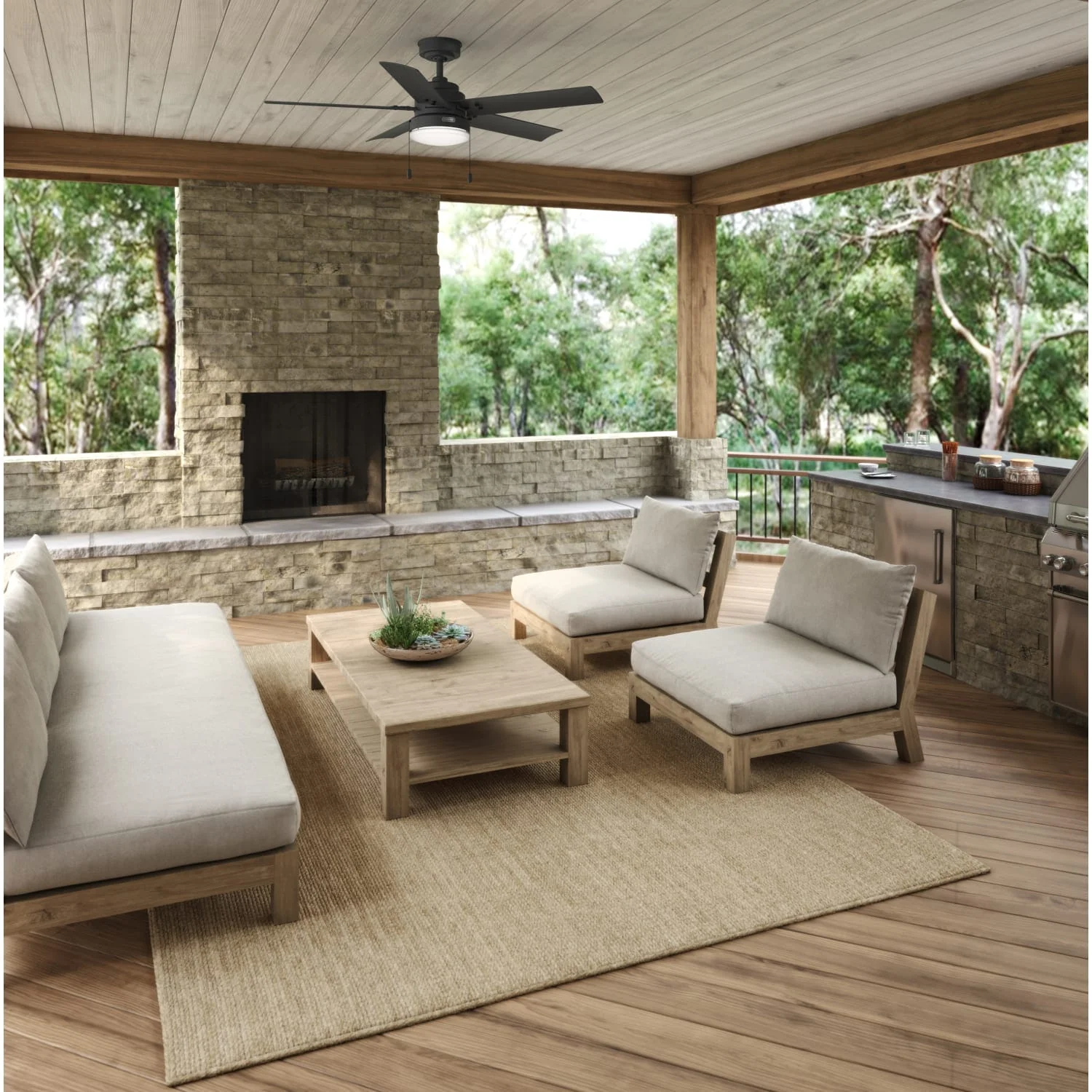 Sea Point Outdoor with LED Light 52 inch 10 Sea Point Outdoor with LED Light 52 inch