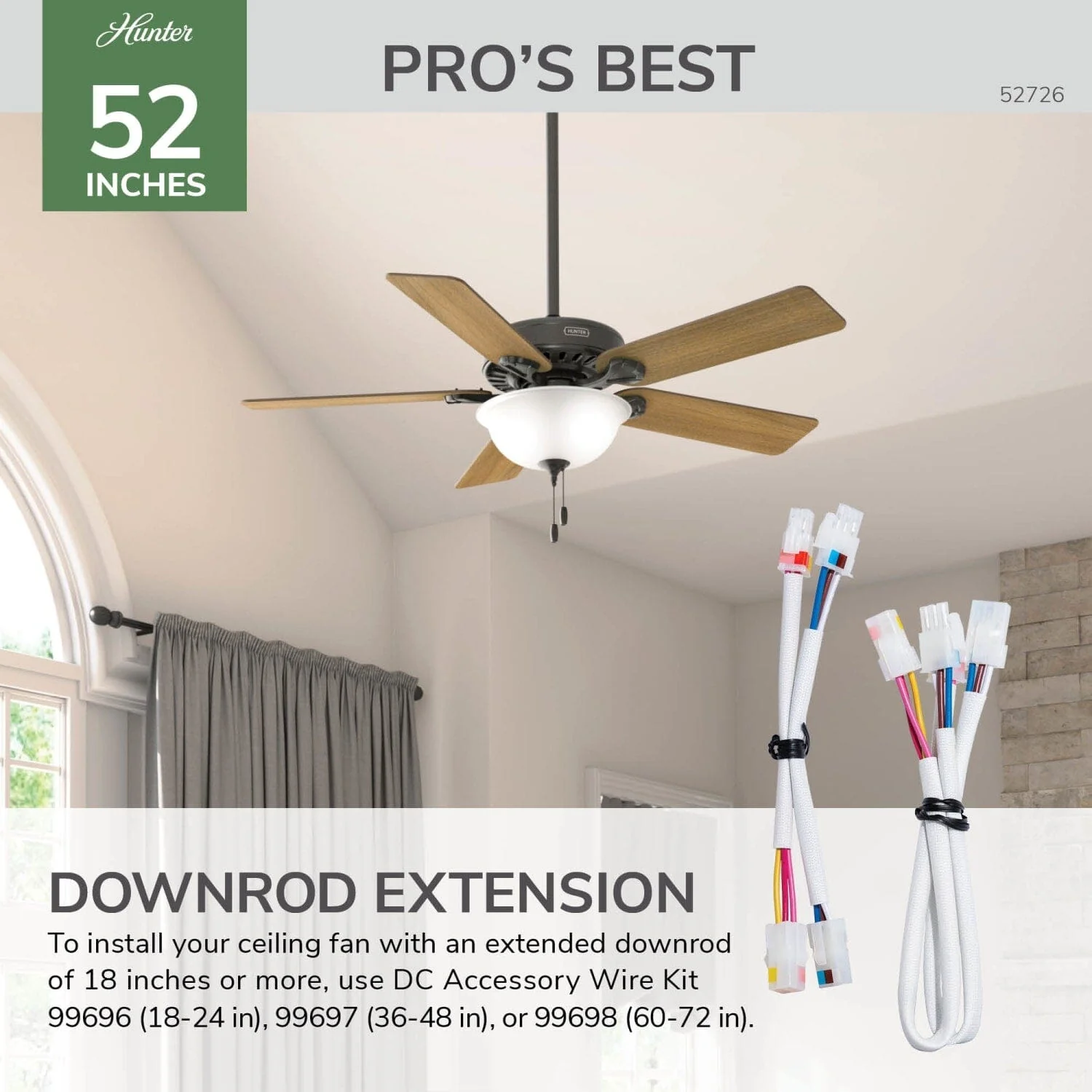 Pro's Best ENERGY STAR DC with Light 52 inch 59 Pro's Best ENERGY STAR DC with Light 52 inch