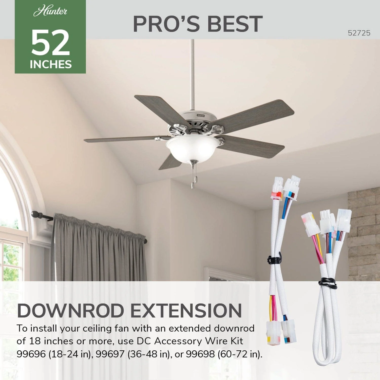 Pro's Best ENERGY STAR DC with Light 52 inch 61 Pro's Best ENERGY STAR DC with Light 52 inch