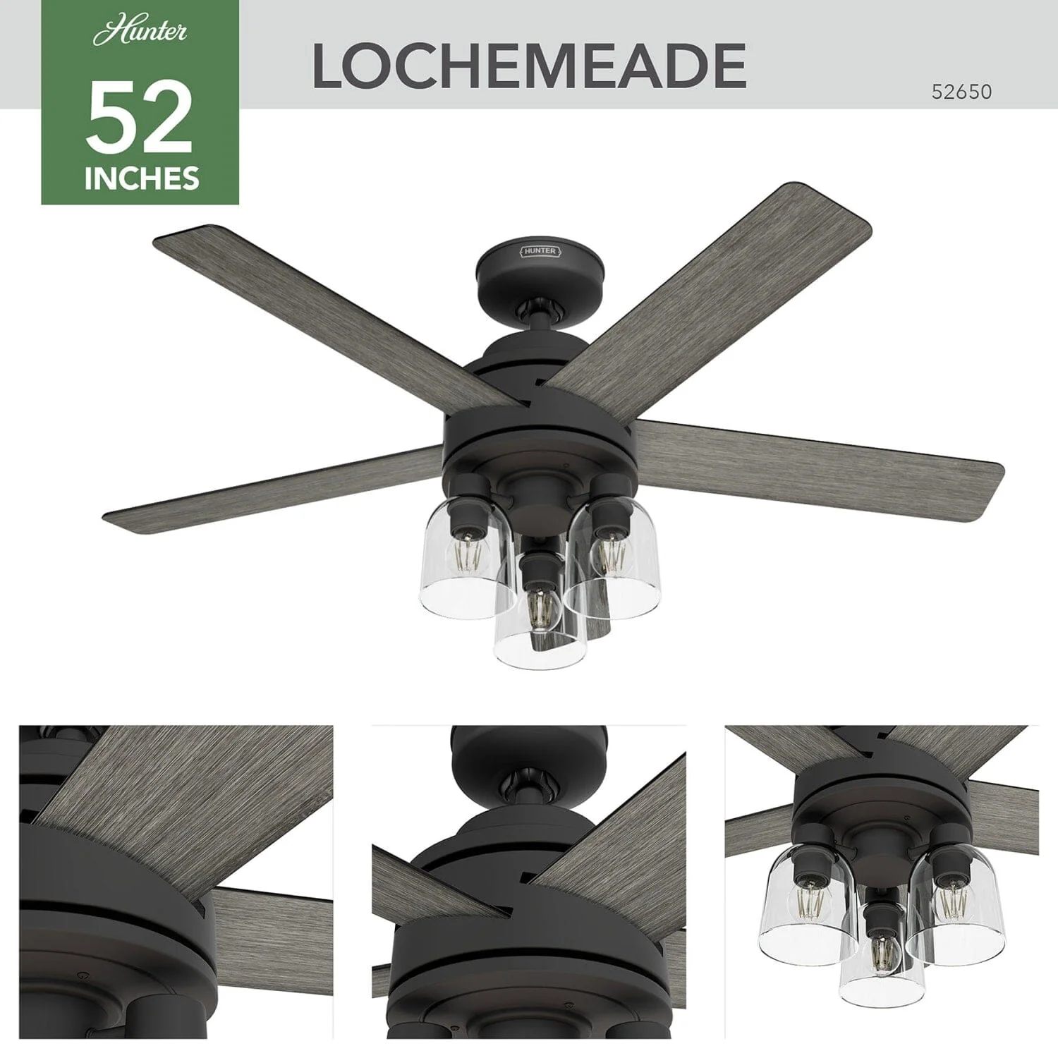 Lochemeade with LED Light 52 inch 2 Lochemeade with LED Light 52 inch