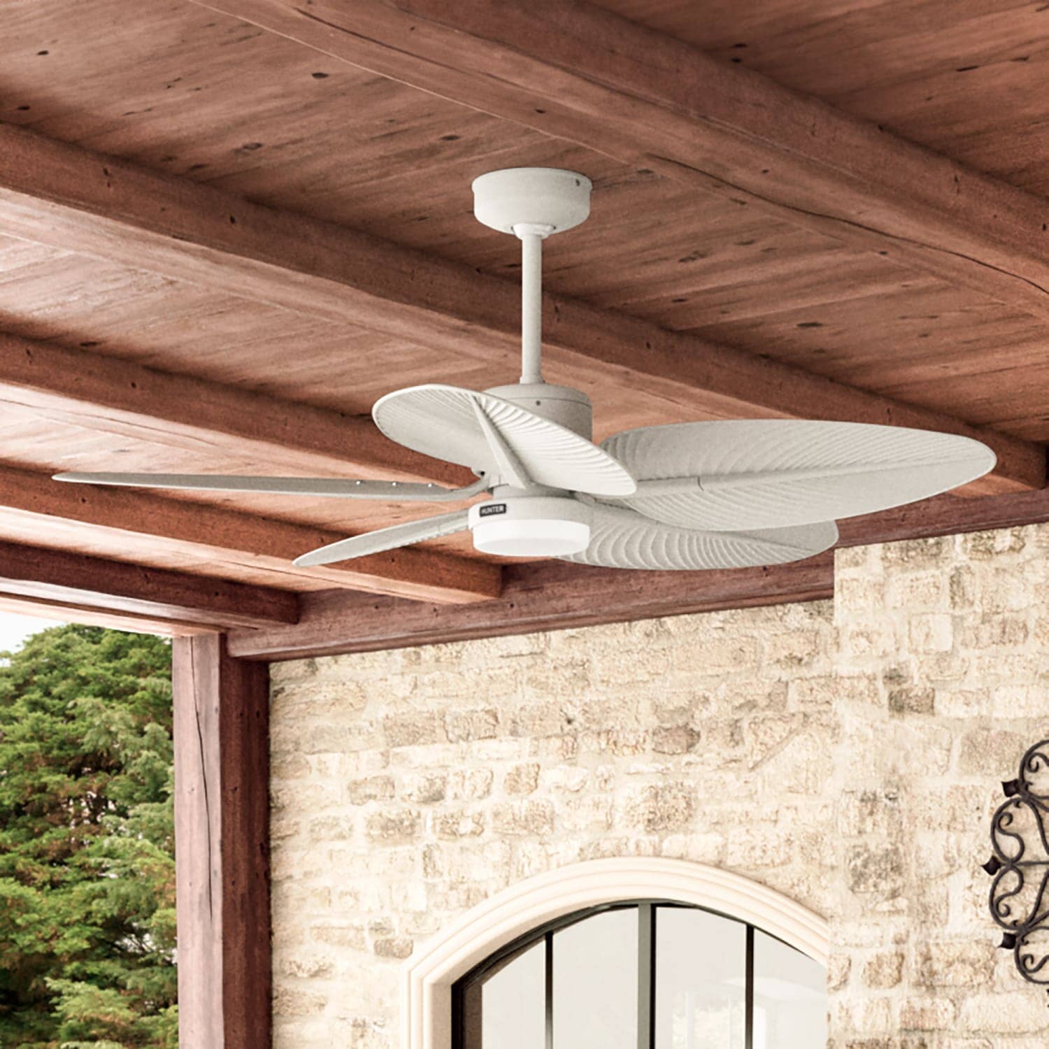 Tropic View Outdoor with LED Light 52 inch with Wall Control 7 Tropic View Outdoor with LED Light 52 inch with Wall Control