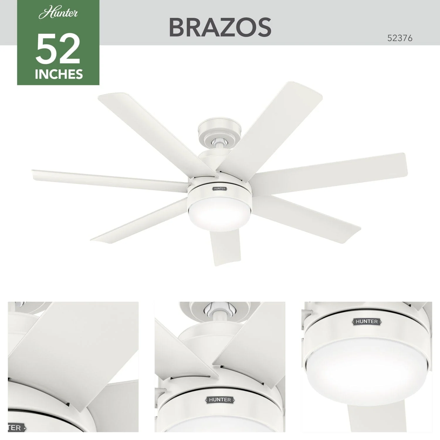 Brazos Outdoor ENERGY STAR with LED Light 52 inch 5 Brazos Outdoor ENERGY STAR with LED Light 52 inch