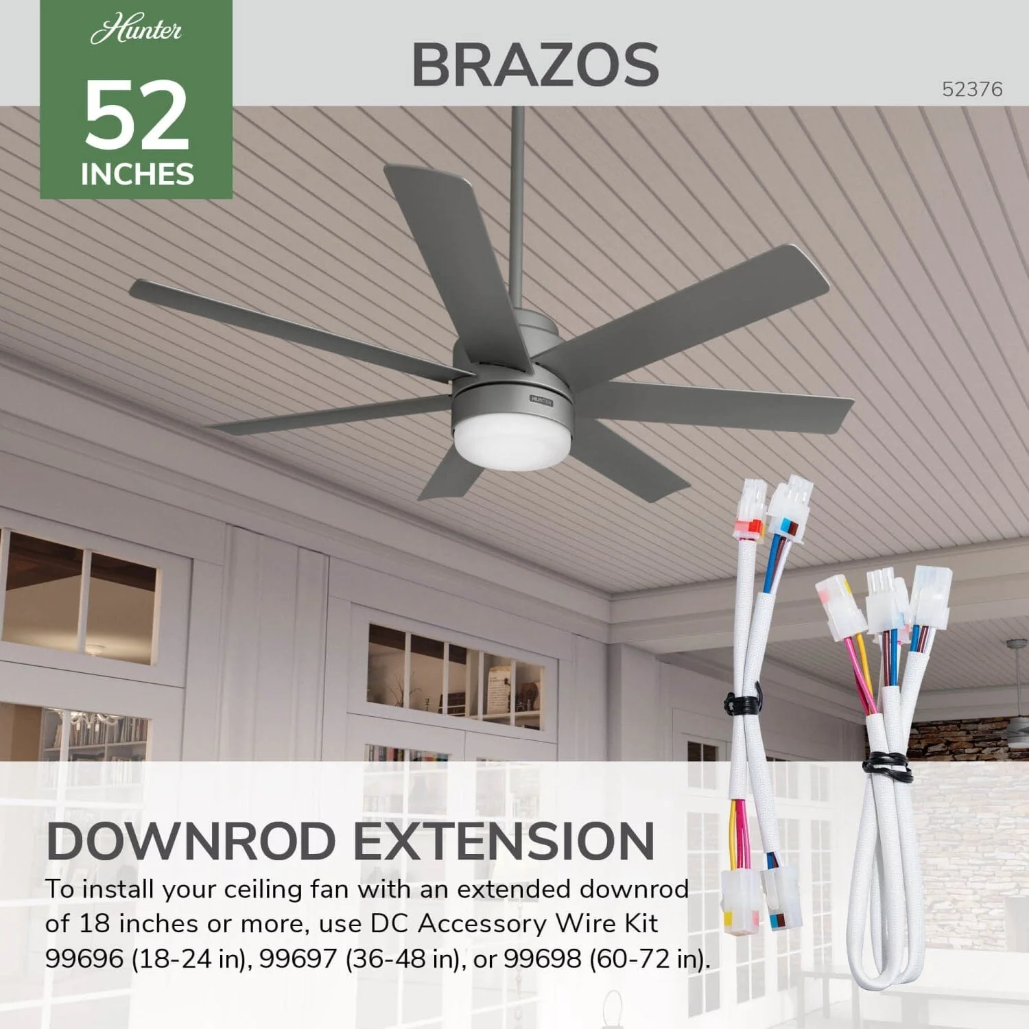 Brazos Outdoor ENERGY STAR with LED Light 52 inch 49 Brazos Outdoor ENERGY STAR with LED Light 52 inch