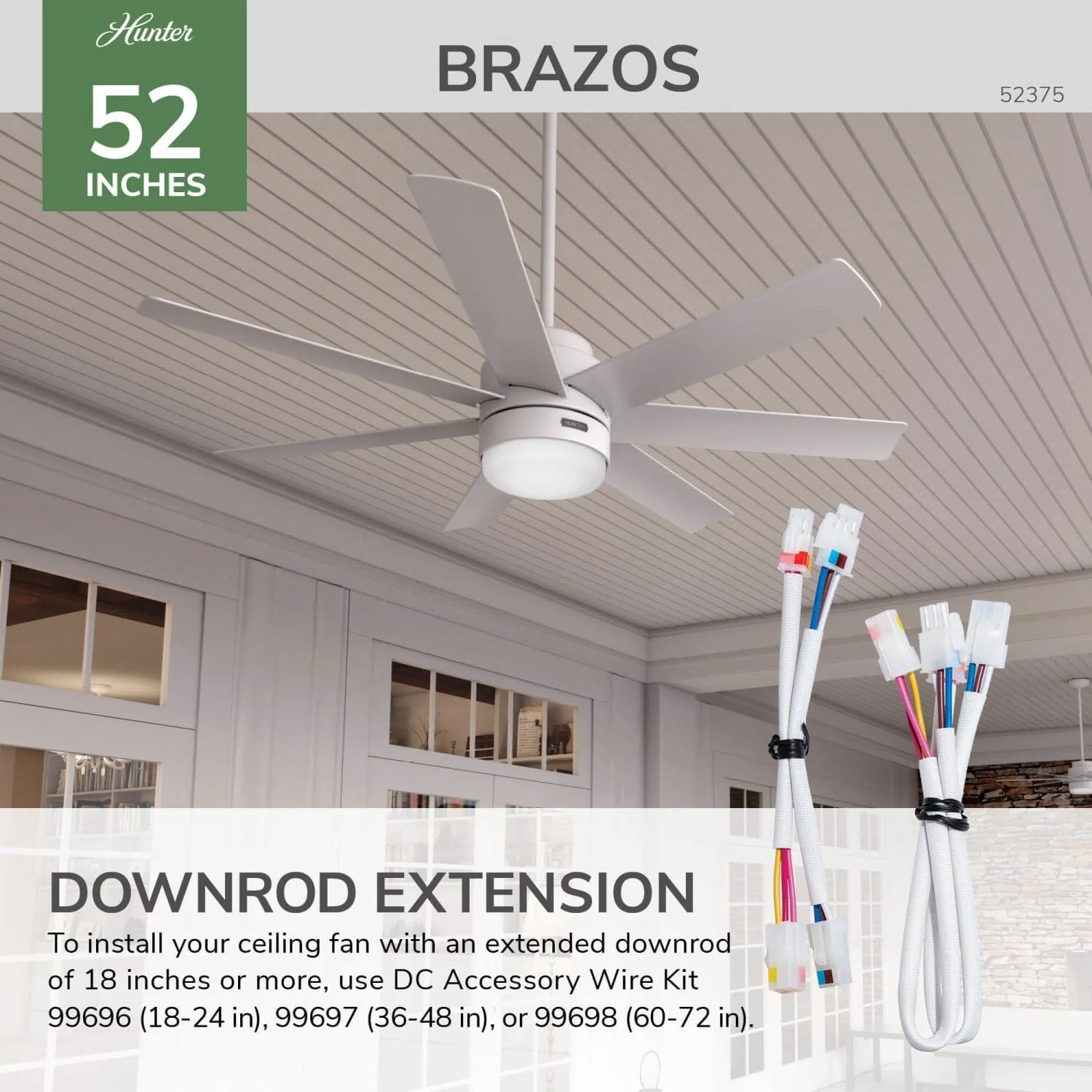 Brazos Outdoor ENERGY STAR with LED Light 52 inch 50 Brazos Outdoor ENERGY STAR with LED Light 52 inch