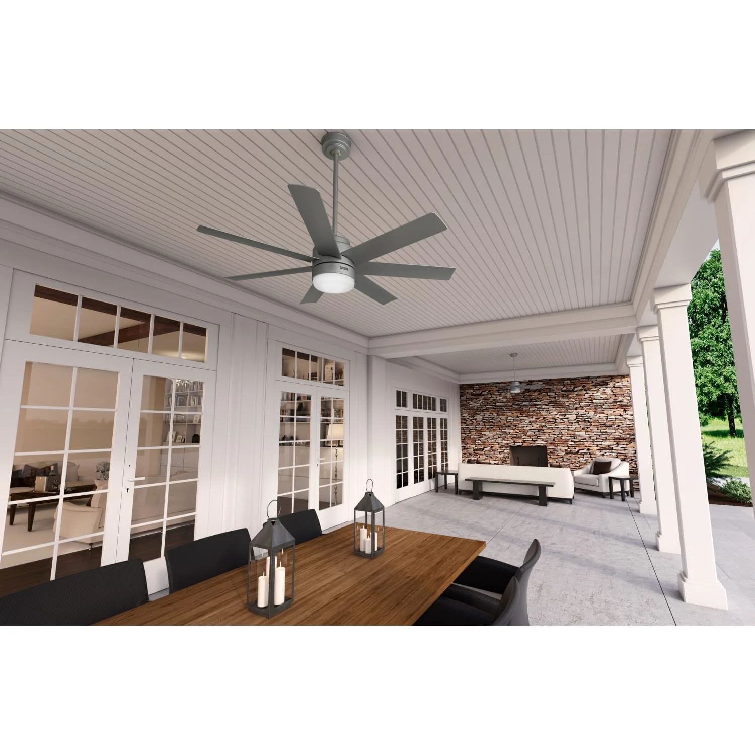 Brazos Outdoor ENERGY STAR with LED Light 52 inch 6 Brazos Outdoor ENERGY STAR with LED Light 52 inch