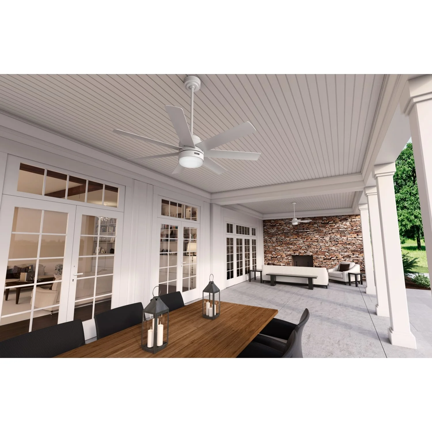 Brazos Outdoor ENERGY STAR with LED Light 52 inch 7 Brazos Outdoor ENERGY STAR with LED Light 52 inch