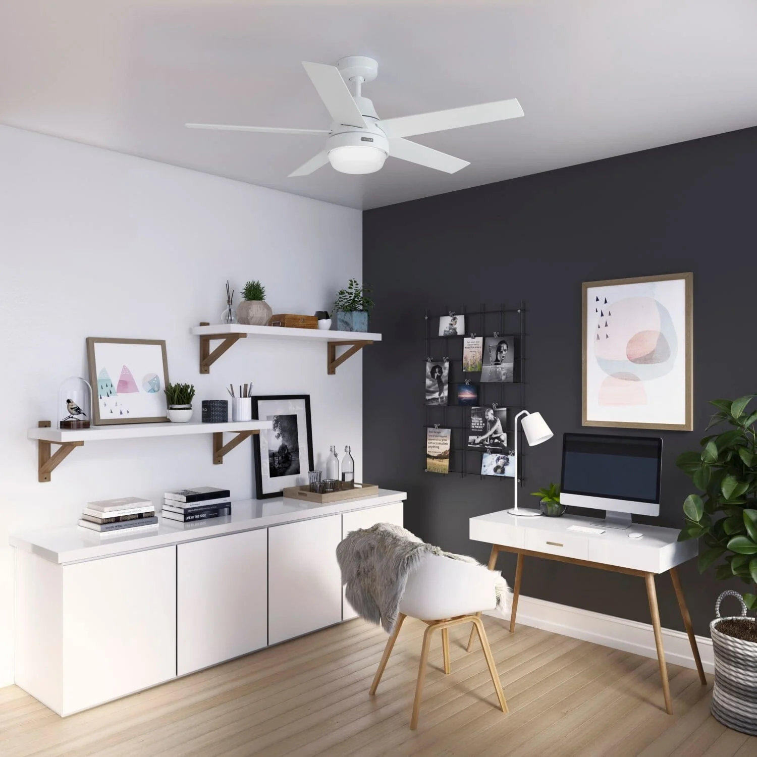 Aerodyne Indoor Smart Fan with LED Light 52 inch with Remote 10 Aerodyne Indoor Smart Fan with LED Light 52 inch with Remote