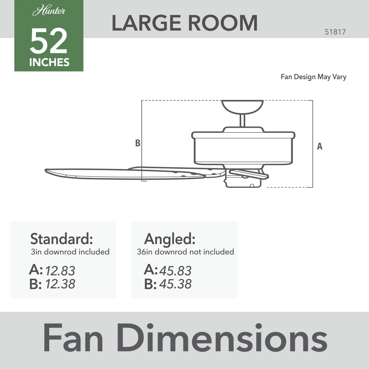 Gilrock No Light 52 inch 12 Gilrock No Light 52 inch