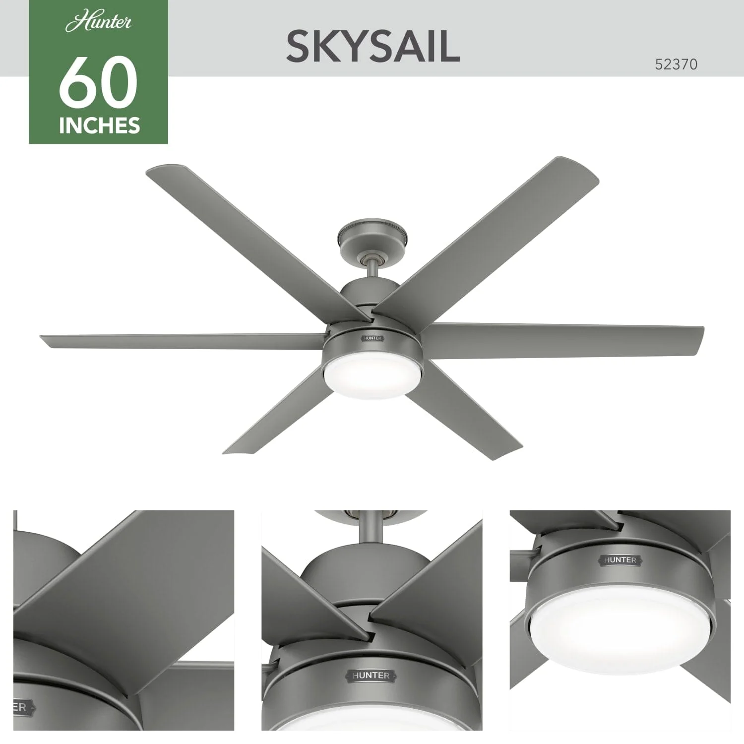 Skysail Outdoor ENERGY STAR with LED Light 60 inch 5 Skysail Outdoor ENERGY STAR with LED Light 60 inch