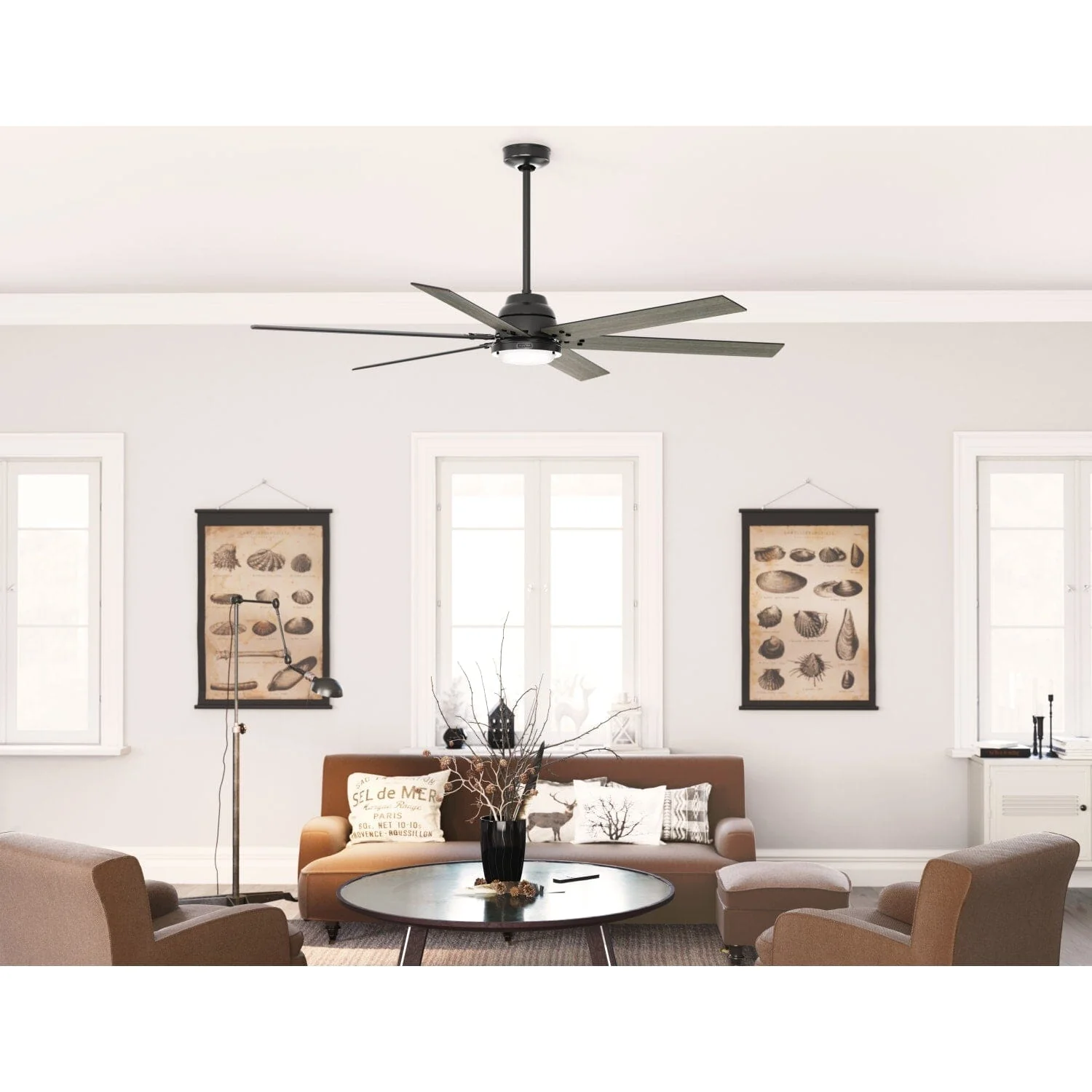 Gravity Indoor Smart Fan ENERGY STAR with LED light 72 inch with Remote 8 Gravity Indoor Smart Fan ENERGY STAR with LED light 72 inch with Remote
